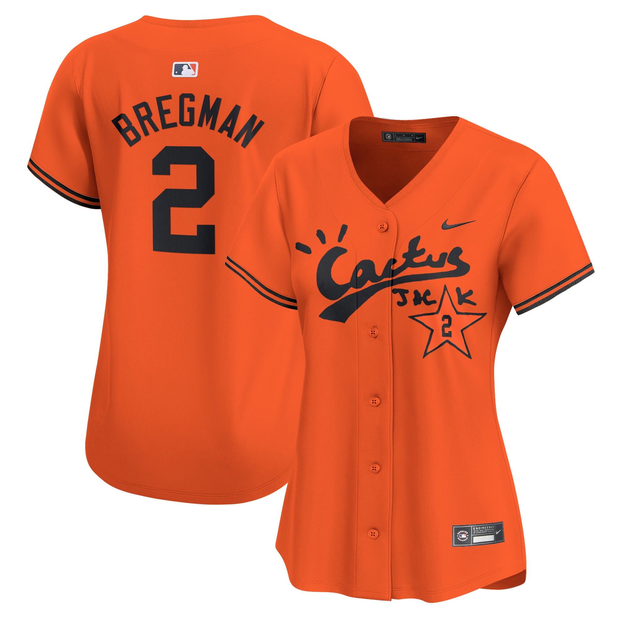Women’s Cactus Jack Vapor Premier Limited Jersey V2 – Stitched