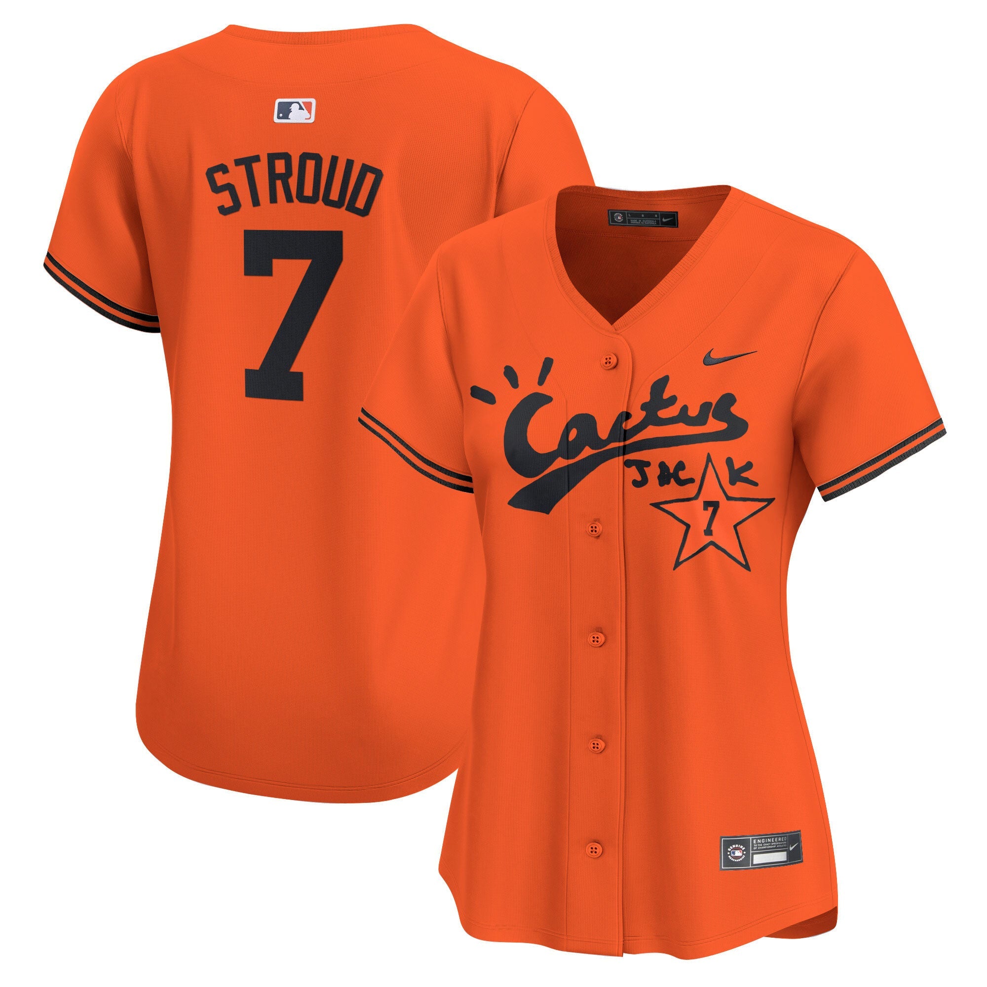 Women’s Cactus Jack Vapor Premier Limited Jersey V2 – Stitched