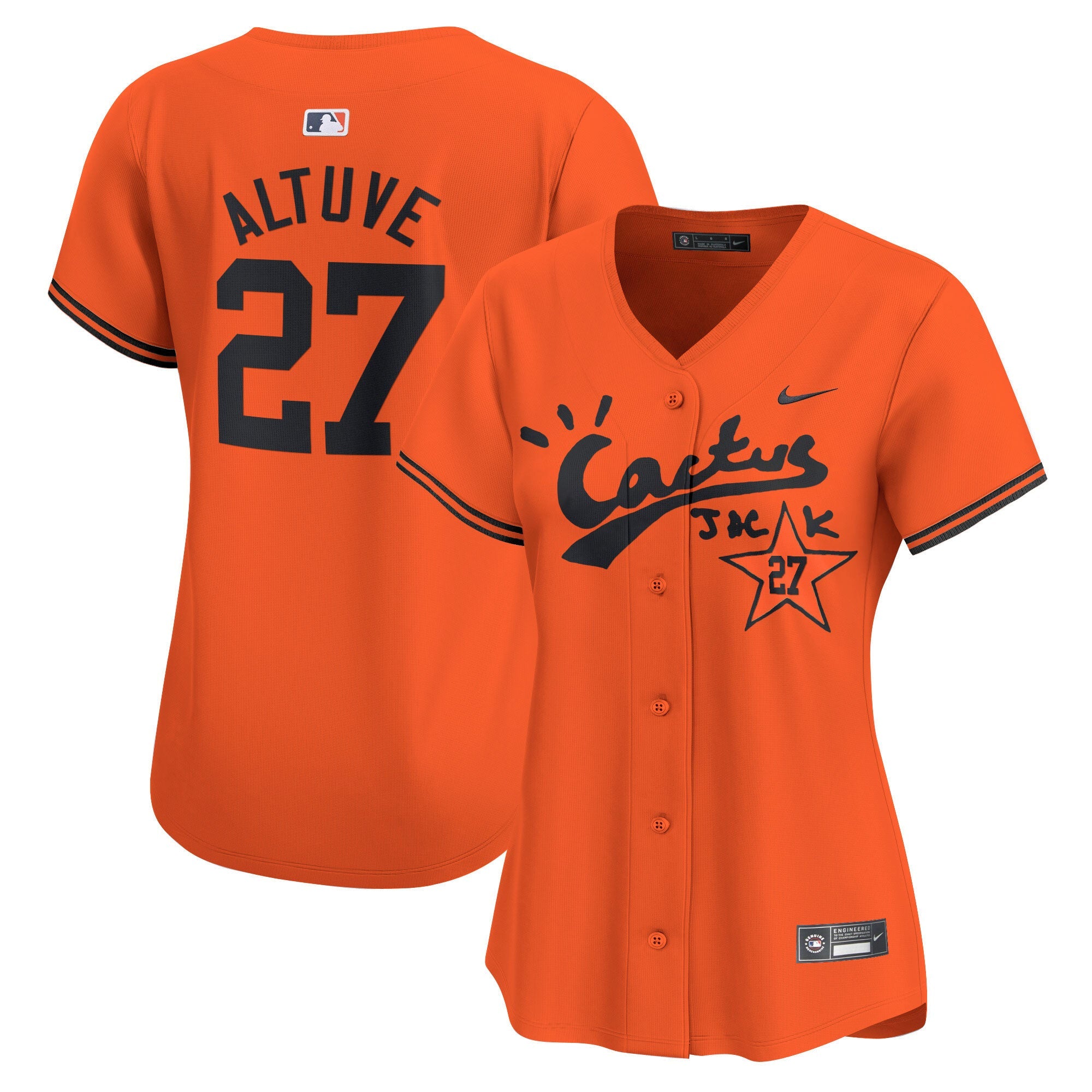 Women’s Cactus Jack Vapor Premier Limited Jersey V2 – Stitched