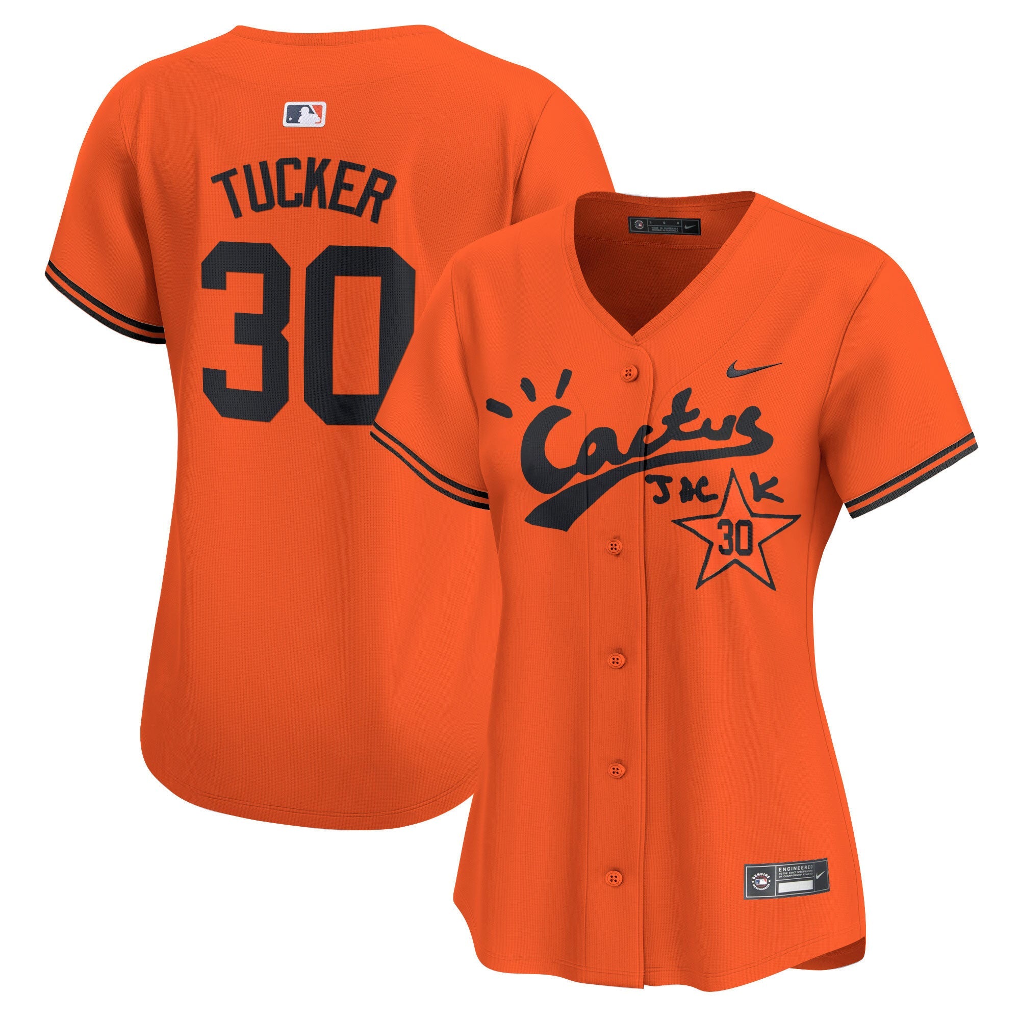 Women’s Cactus Jack Vapor Premier Limited Jersey V2 – Stitched