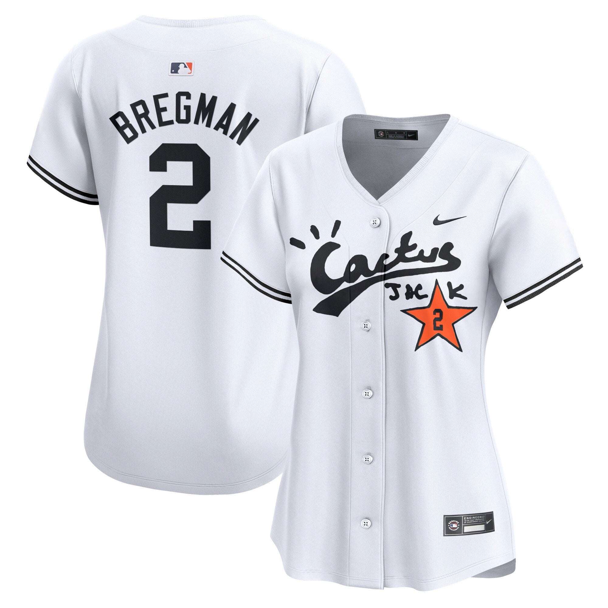 Women’s Cactus Jack Vapor Premier Limited Jersey V2 – Stitched