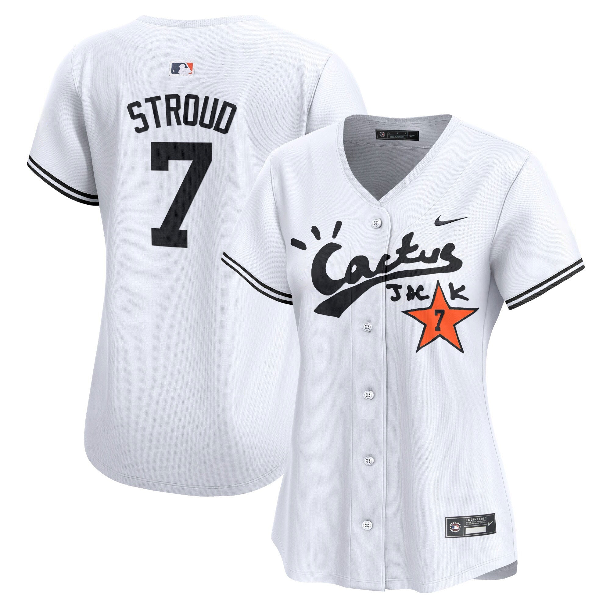 Women’s Cactus Jack Vapor Premier Limited Jersey V2 – Stitched