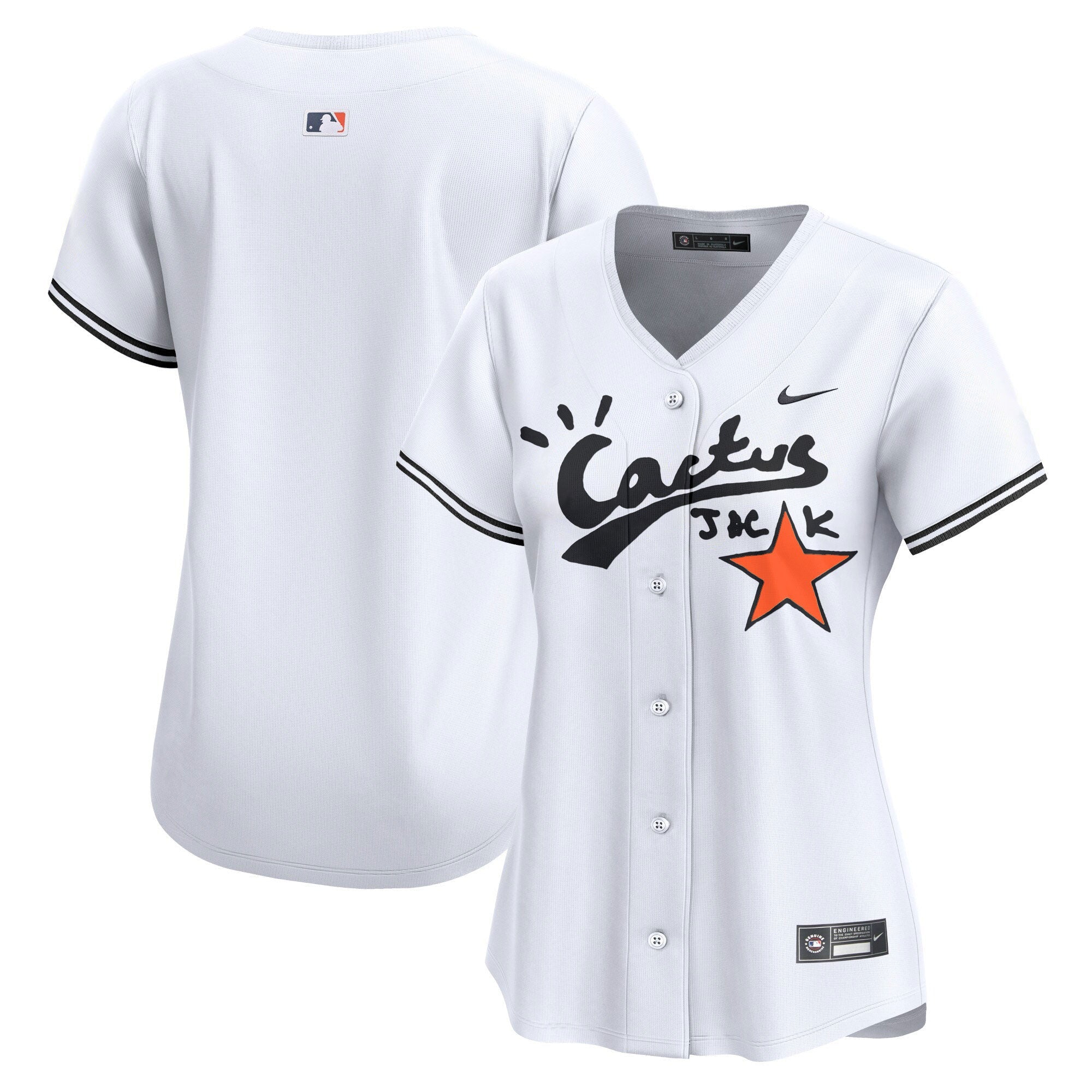 Women’s Cactus Jack Vapor Premier Limited Jersey V2 – Stitched