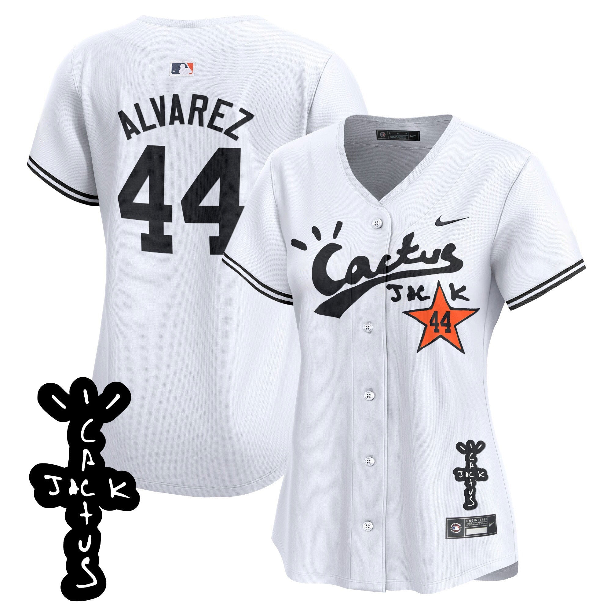 Women’s Cactus Jack Patch Vapor Premier Limited Jersey V2