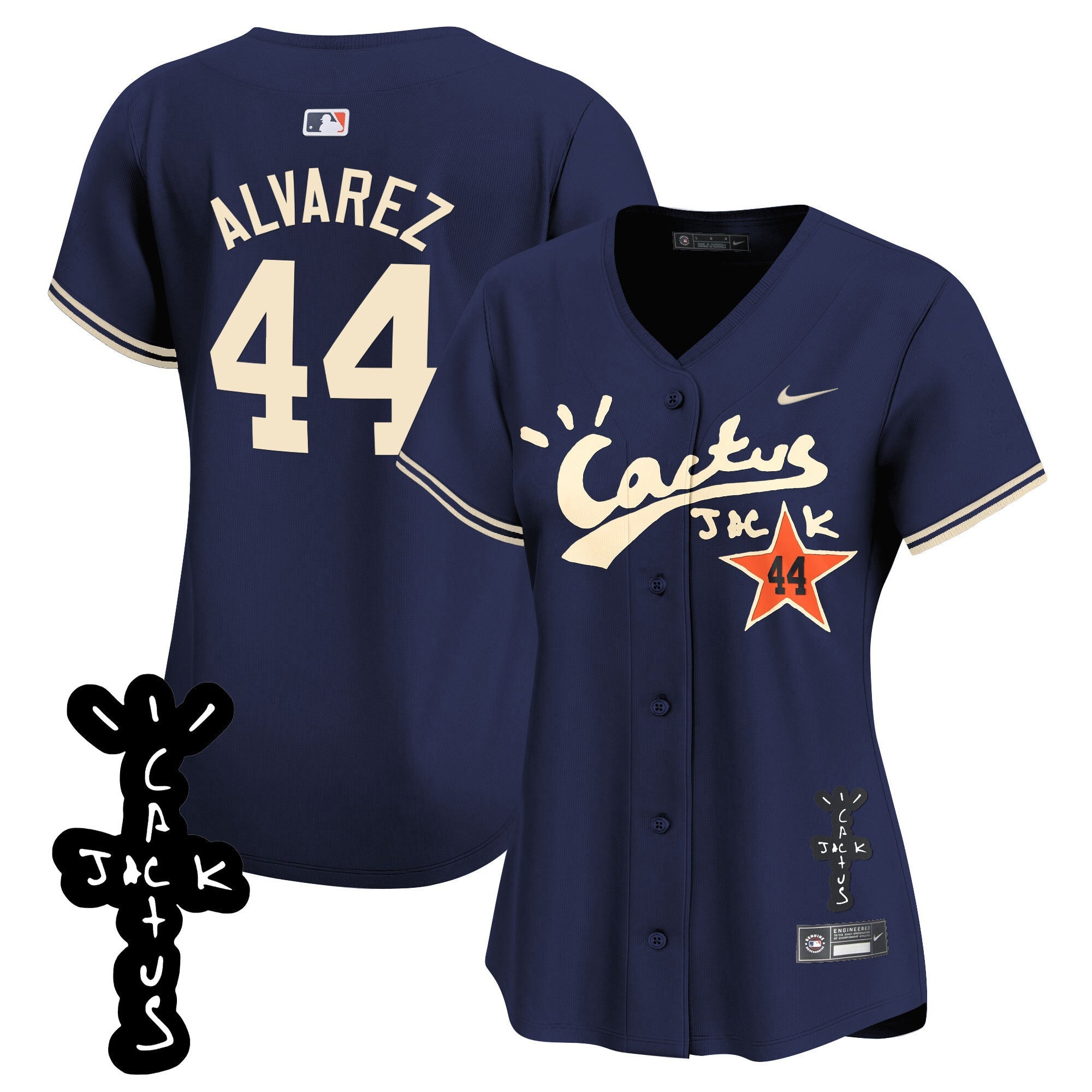 Women’s Cactus Jack Patch Vapor Premier Limited Jersey V2