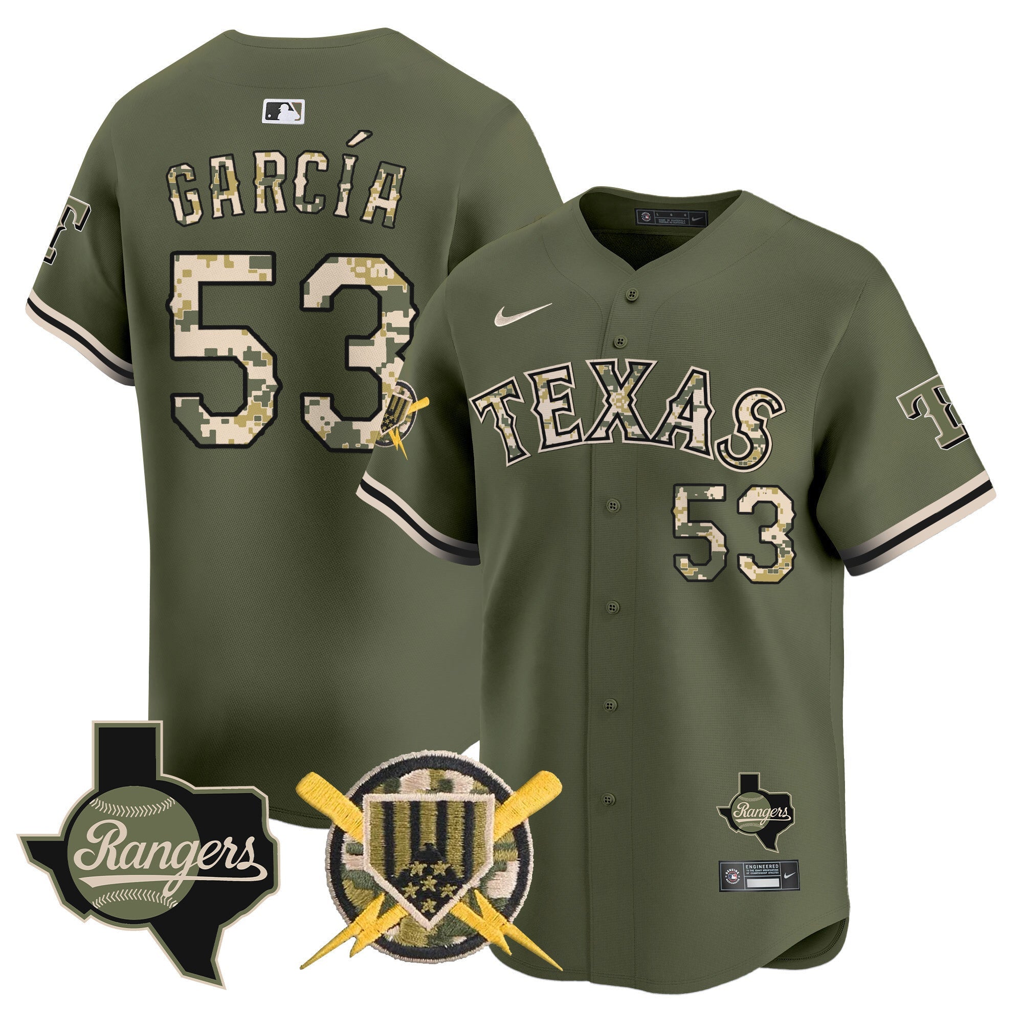 Men’s Texas Armed Forces Day Vapor Premier Limited Jersey