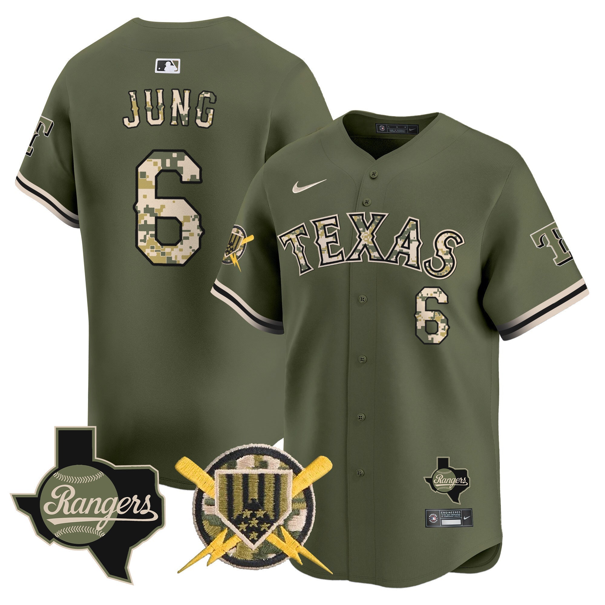 Men’s Texas Armed Forces Day Vapor Premier Limited Jersey