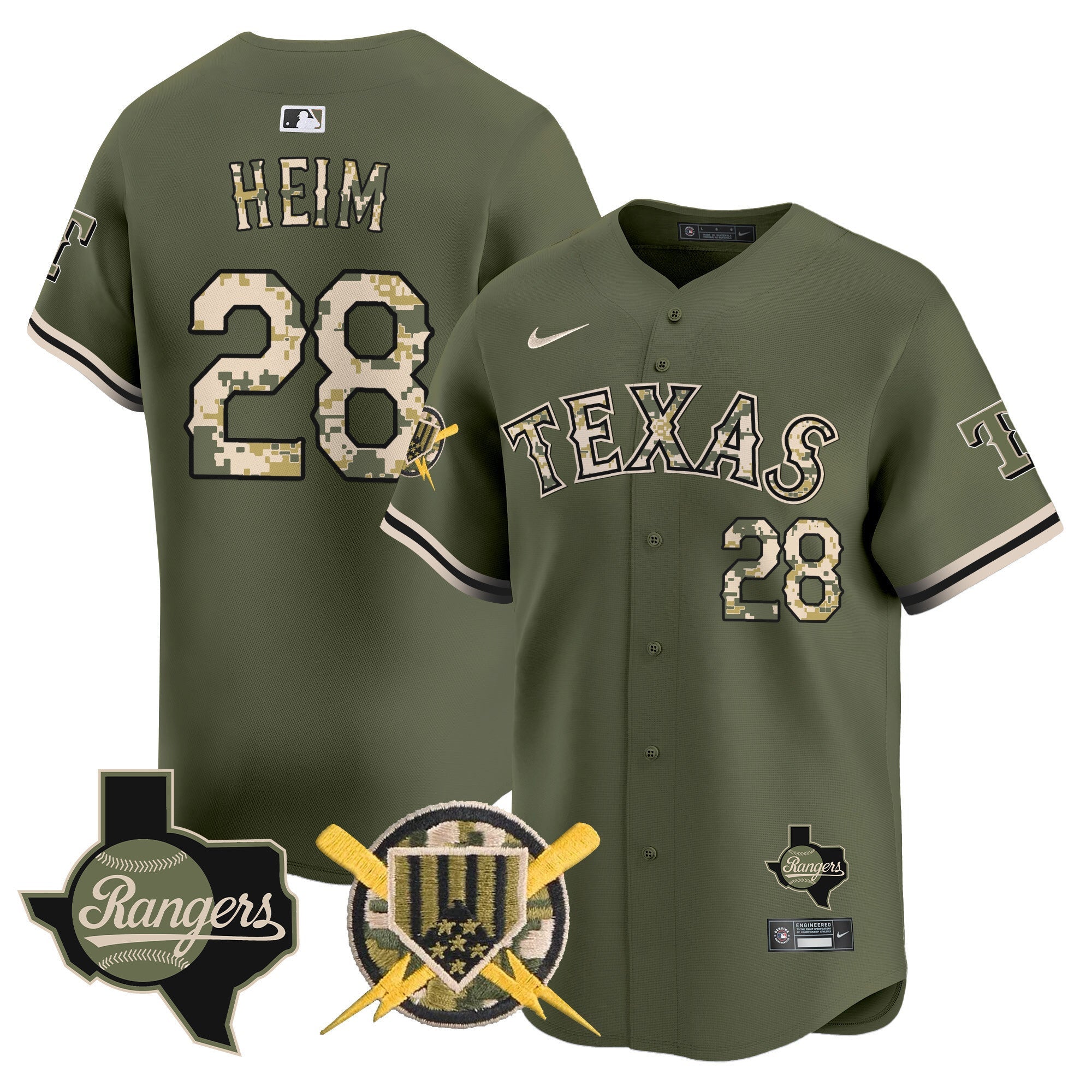 Men’s Texas Armed Forces Day Vapor Premier Limited Jersey