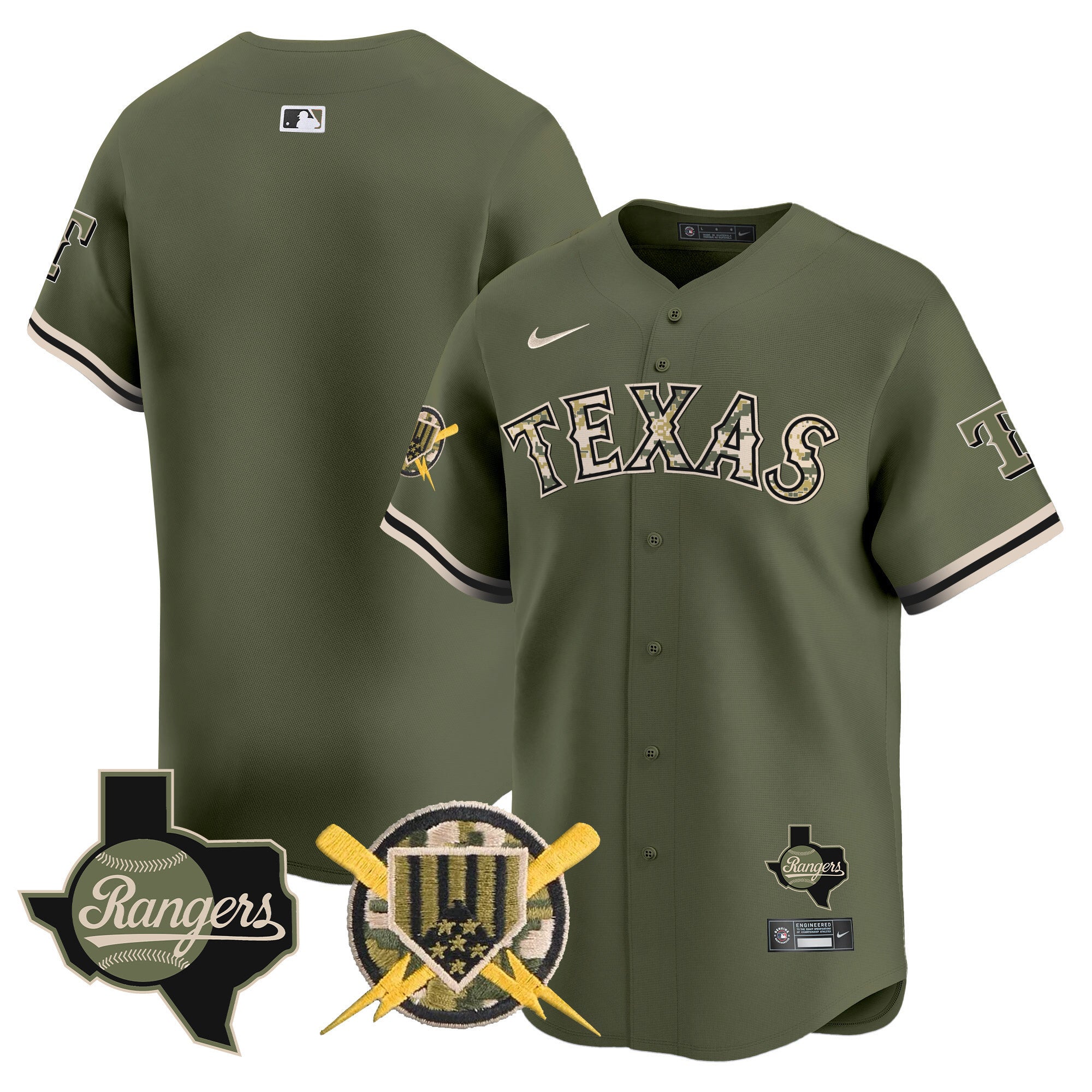 Men’s Texas Armed Forces Day Vapor Premier Limited Jersey