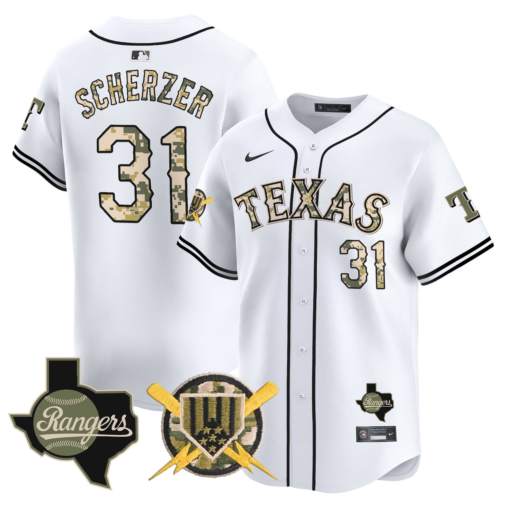 Men’s Texas Armed Forces Day Vapor Premier Limited Jersey