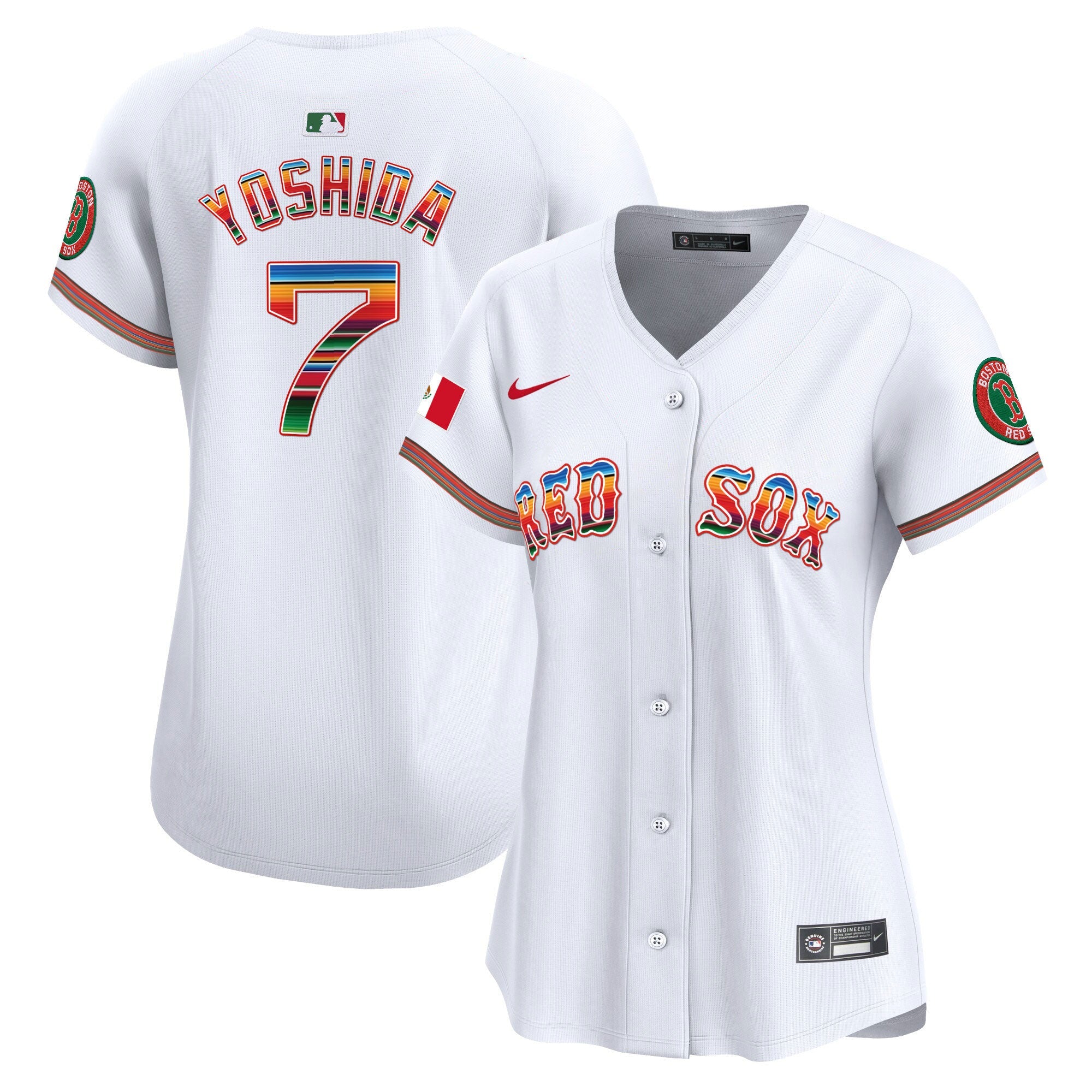 Women’s Boston Mexico Vapor Premier Limited Jersey