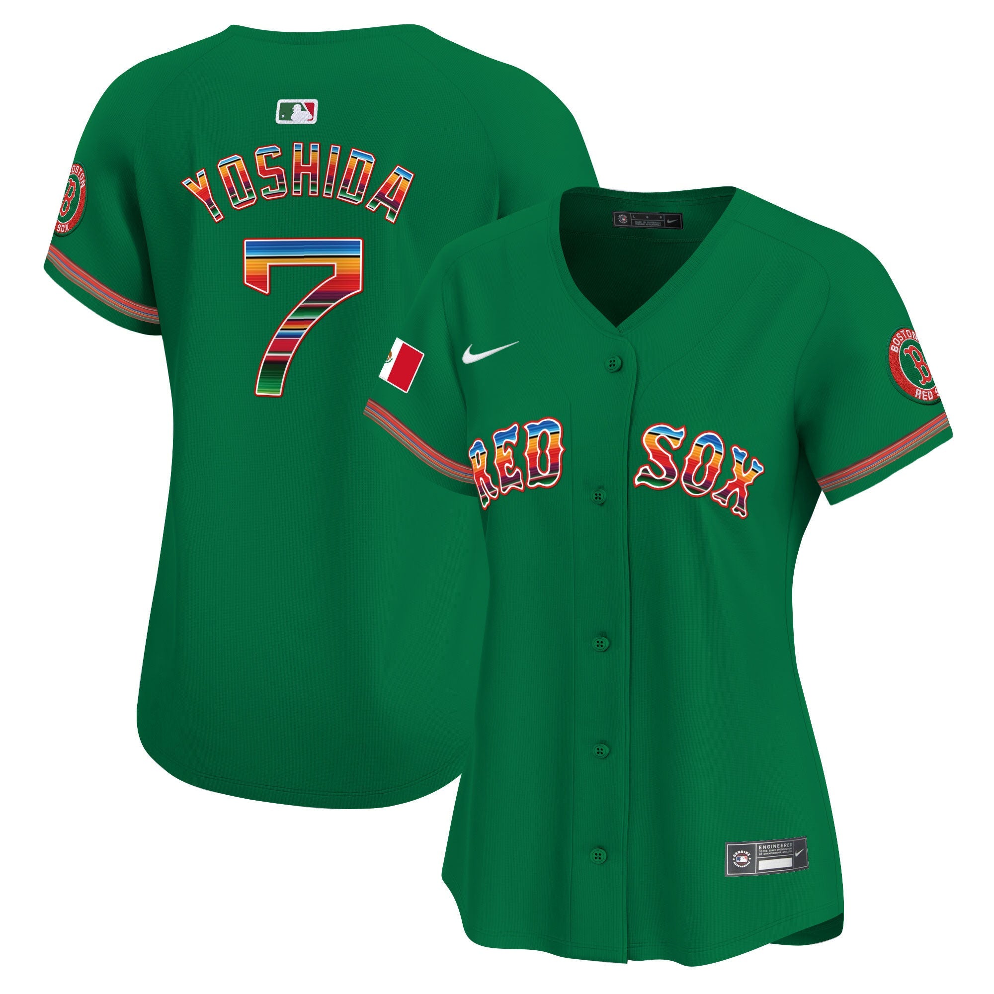 Women’s Boston Mexico Vapor Premier Limited Jersey