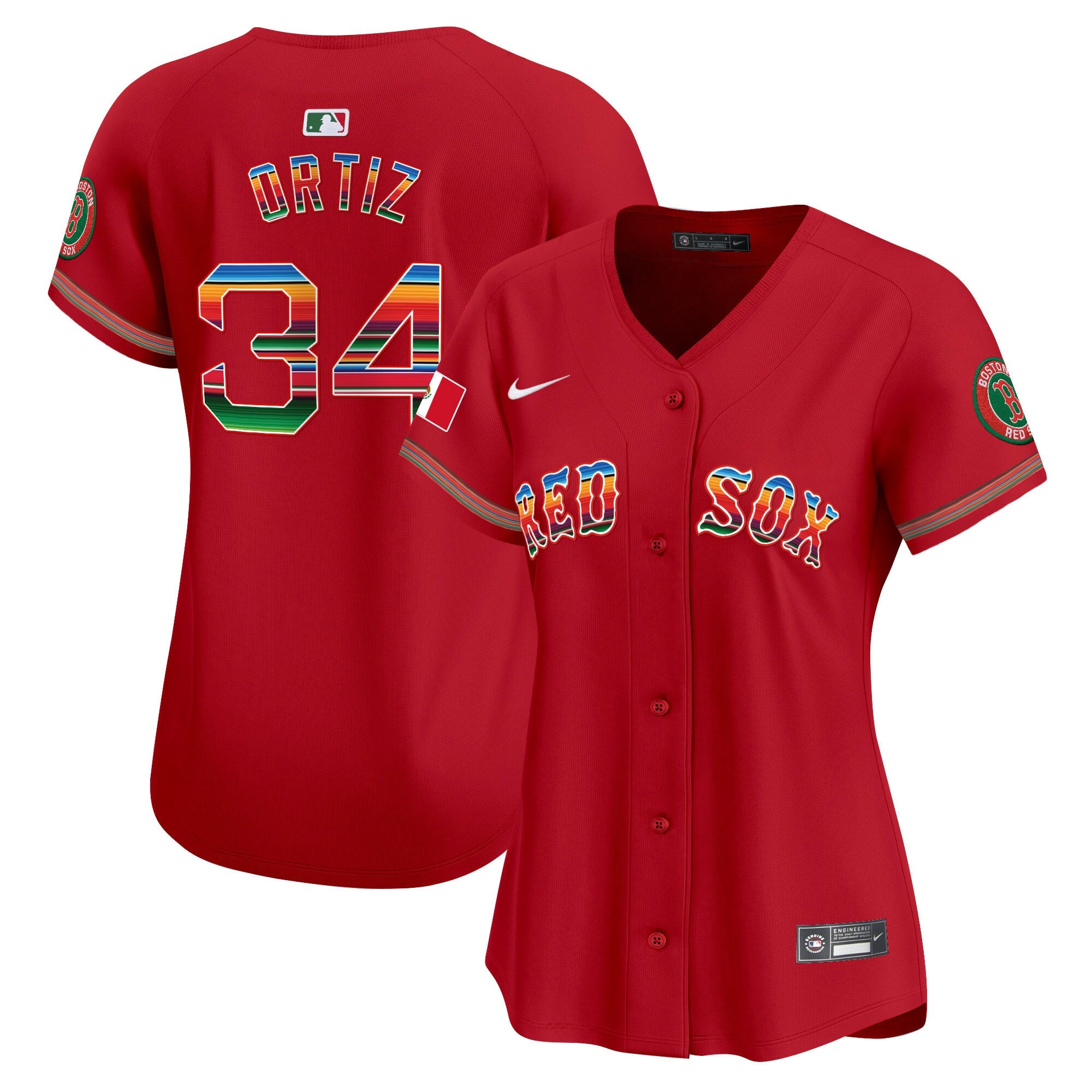 Women’s Boston Mexico Vapor Premier Limited Jersey