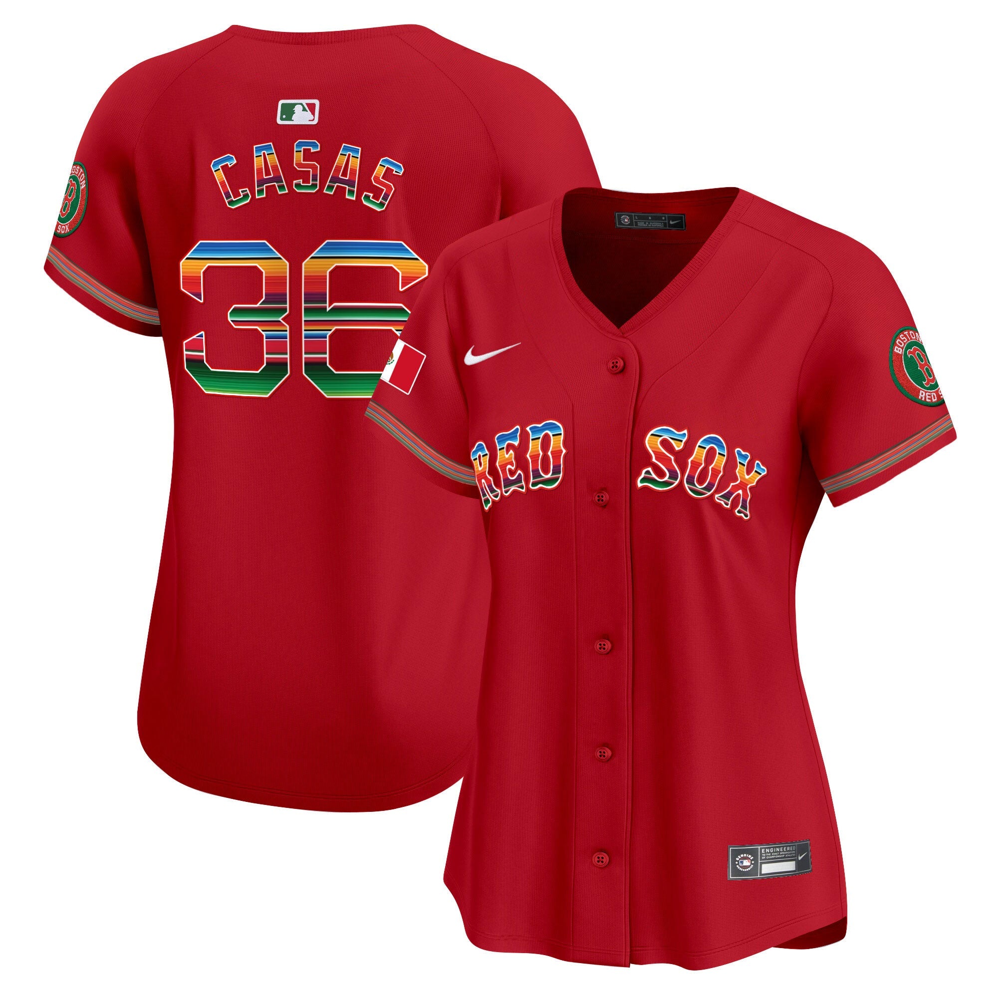 Women’s Boston Mexico Vapor Premier Limited Jersey