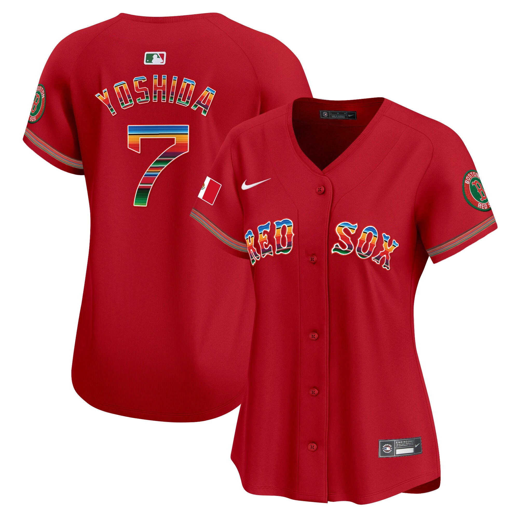 Women’s Boston Mexico Vapor Premier Limited Jersey