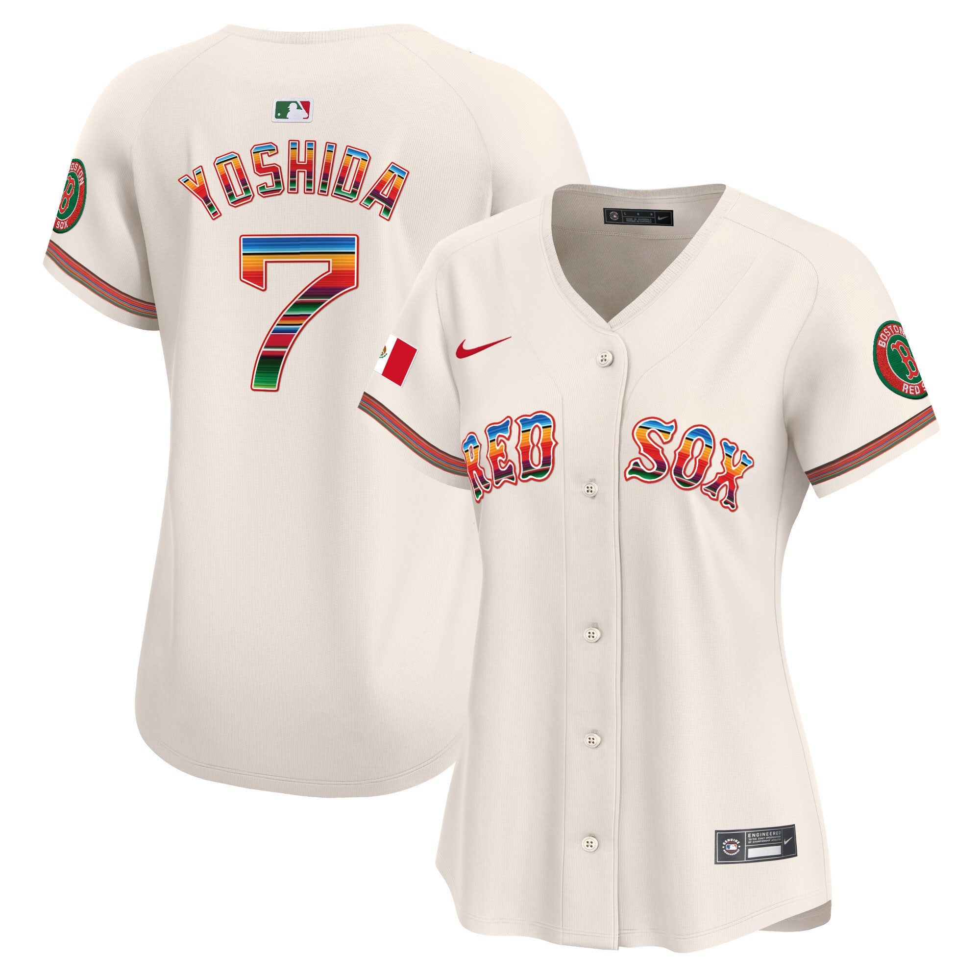 Women’s Boston Mexico Vapor Premier Limited Jersey