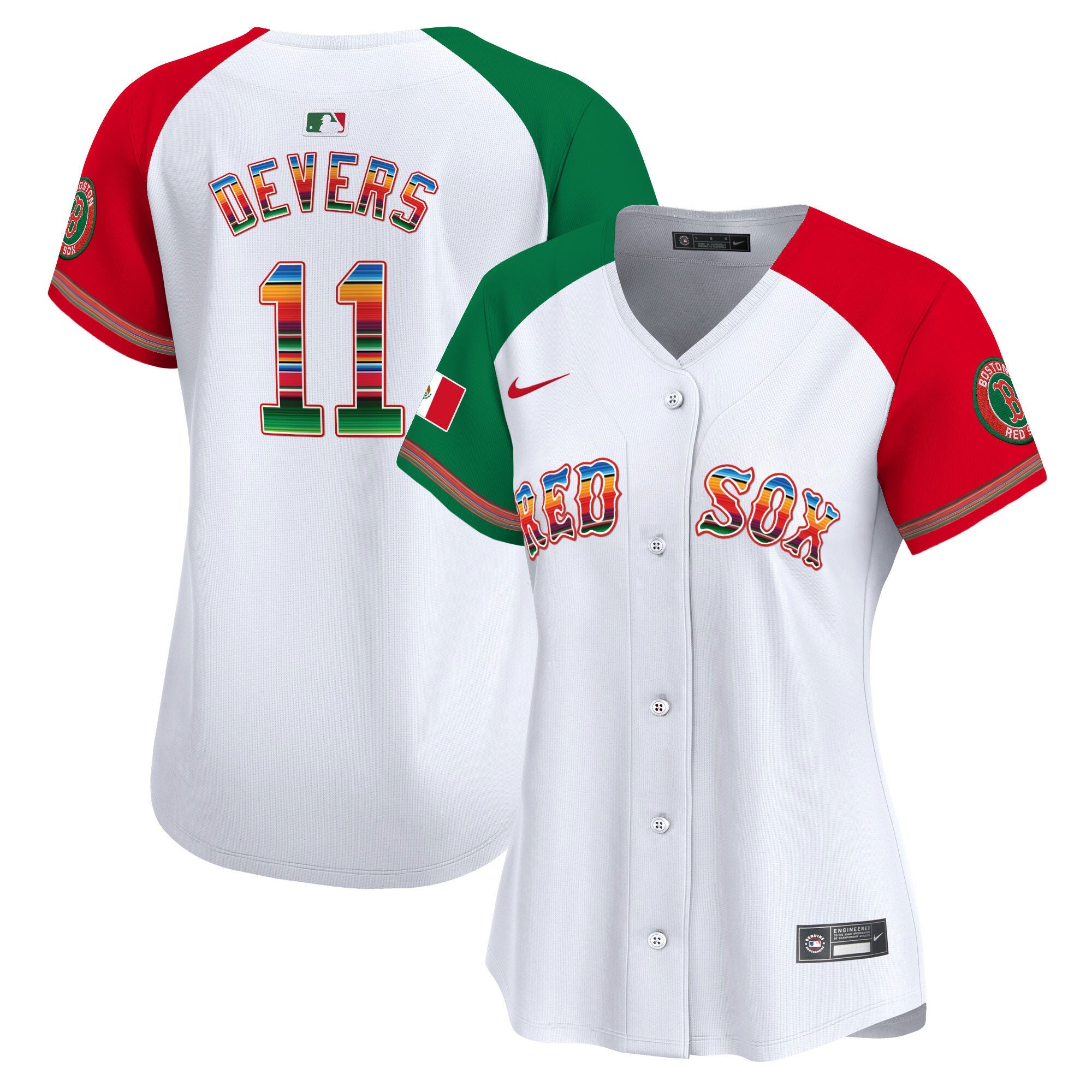 Women’s Boston Mexico Vapor Premier Limited Jersey