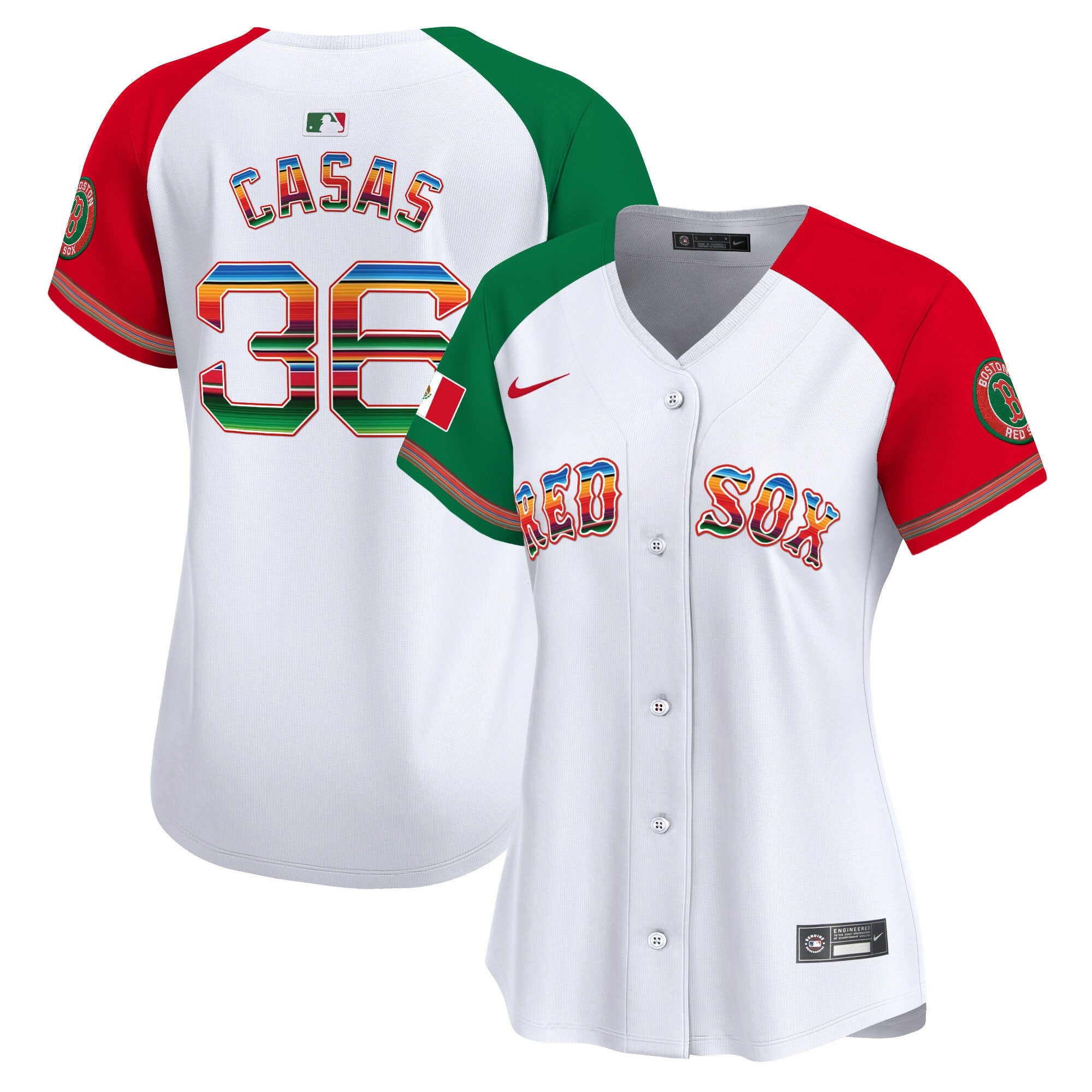 Women’s Boston Mexico Vapor Premier Limited Jersey