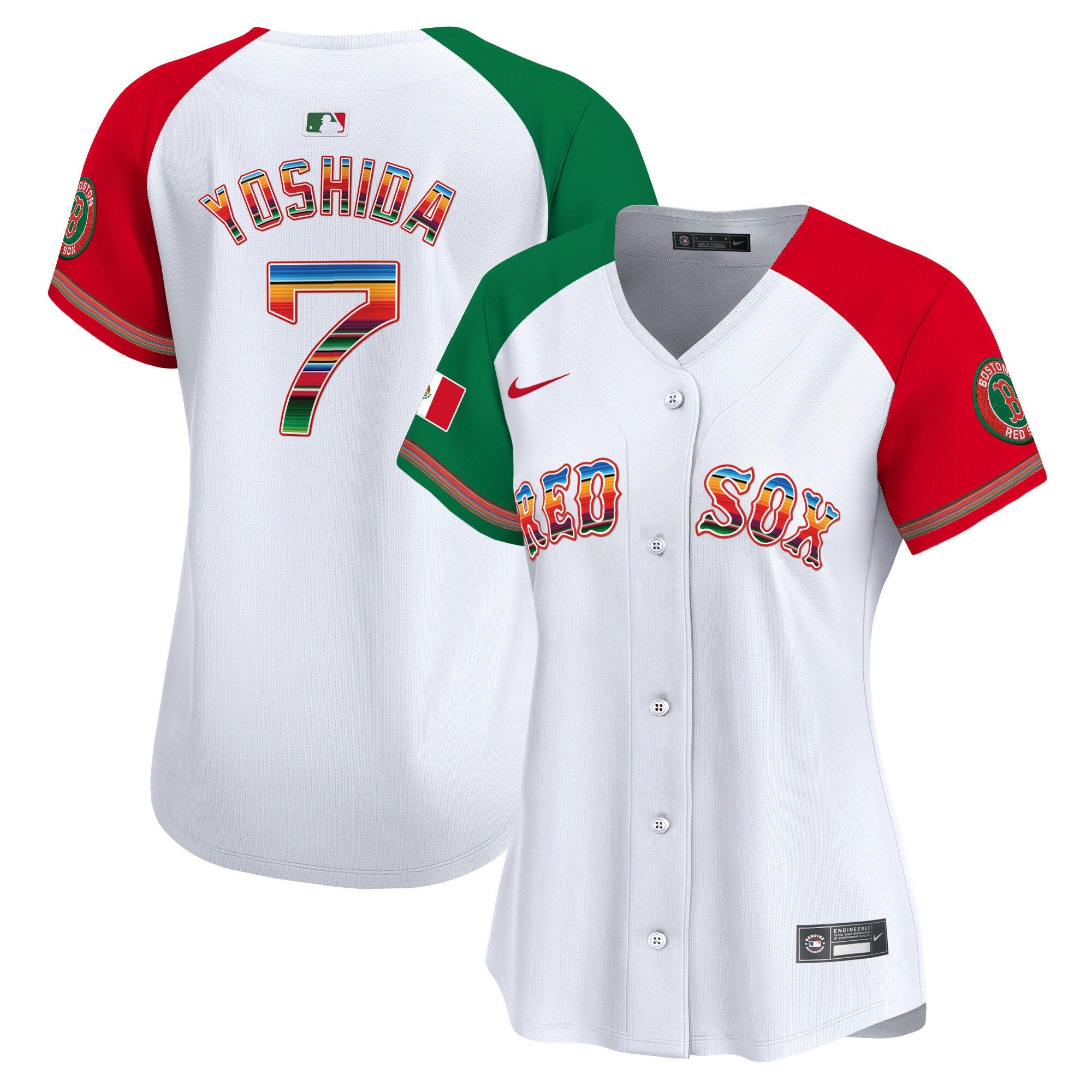 Women’s Boston Mexico Vapor Premier Limited Jersey