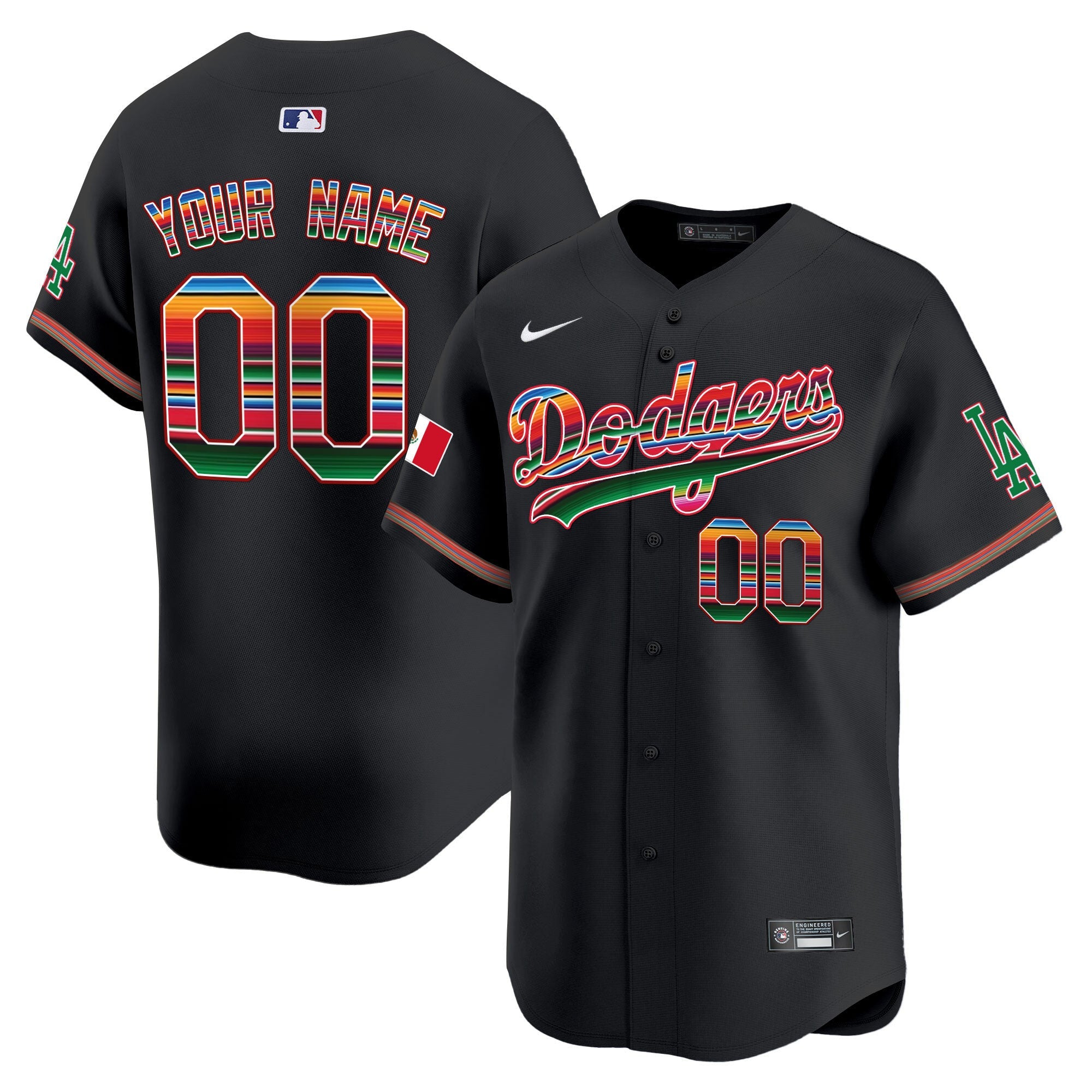 Los Angeles Mexico Vapor Premier Limited Custom Jersey
