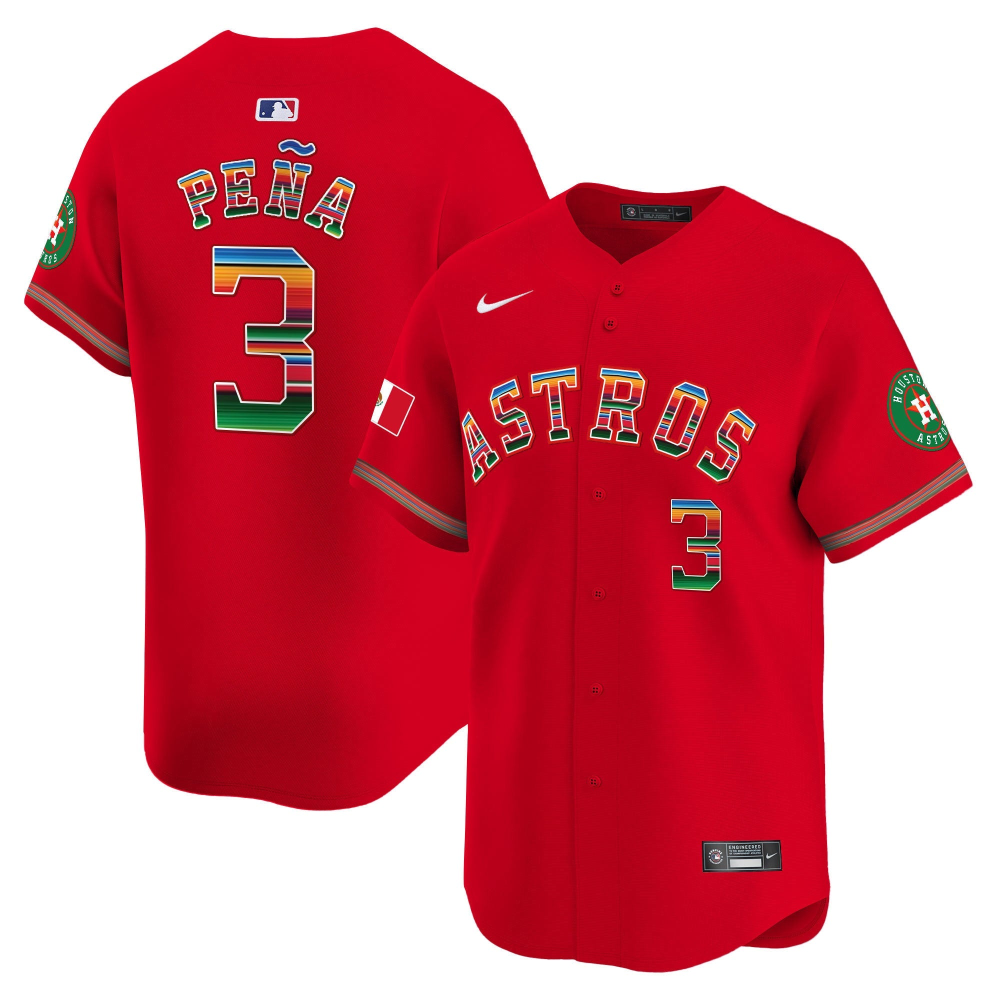 Men’s Houston Mexico Vapor Premier Limited Jersey