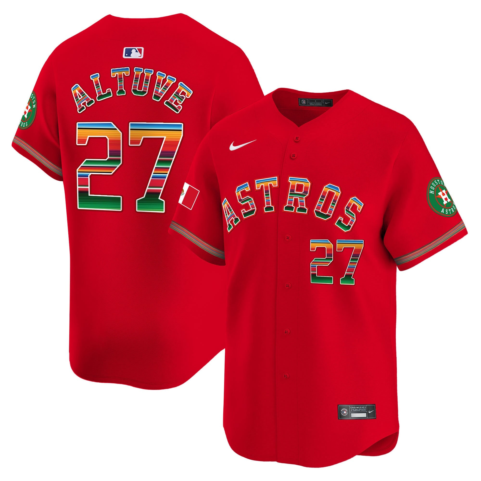 Men’s Houston Mexico Vapor Premier Limited Jersey