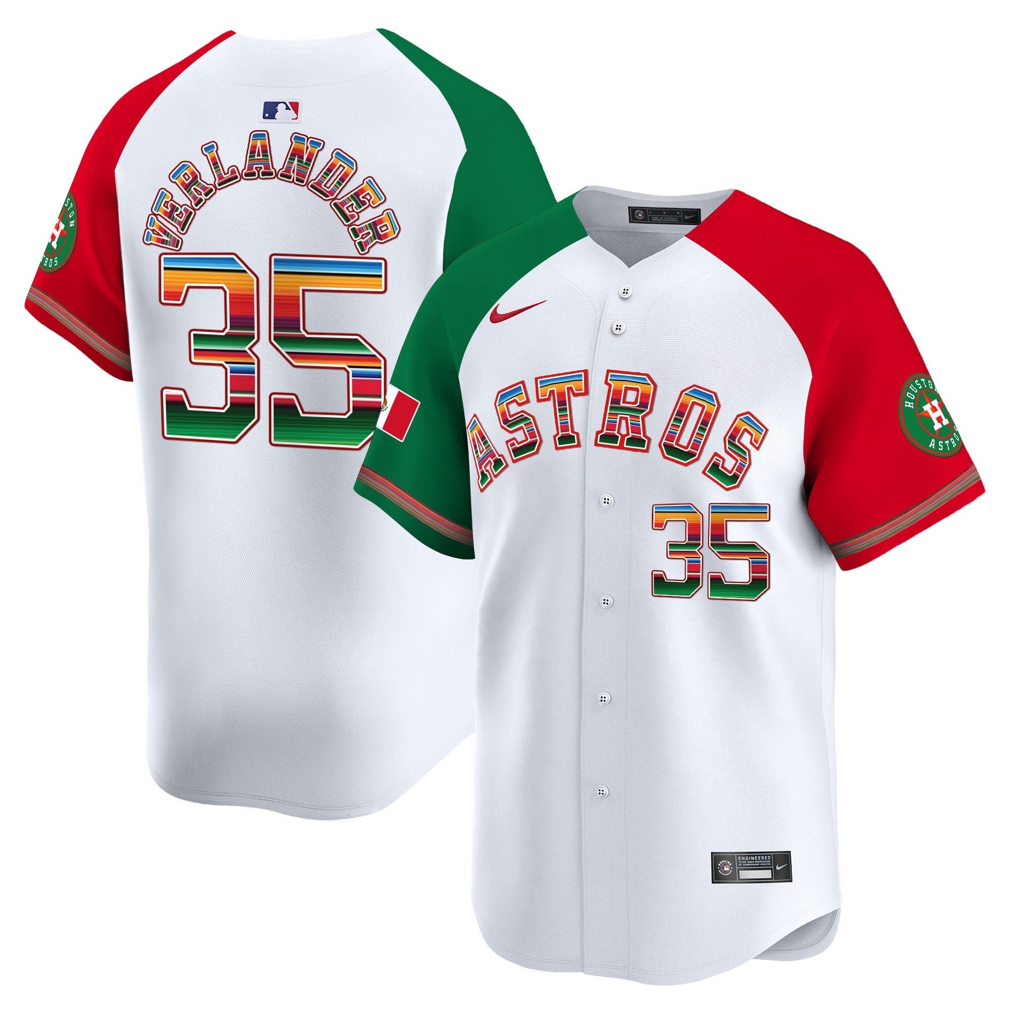 Men’s Houston Mexico Vapor Premier Limited Jersey