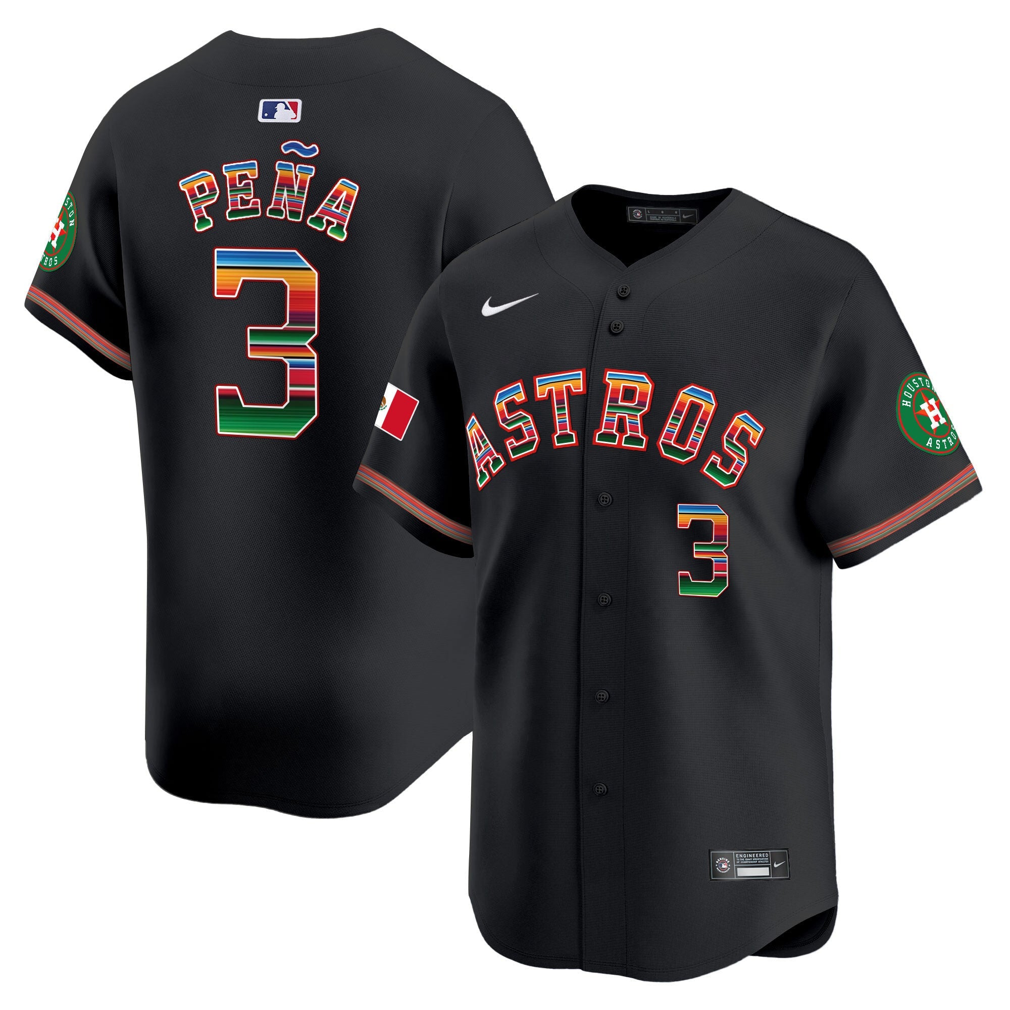 Men’s Houston Mexico Vapor Premier Limited Jersey