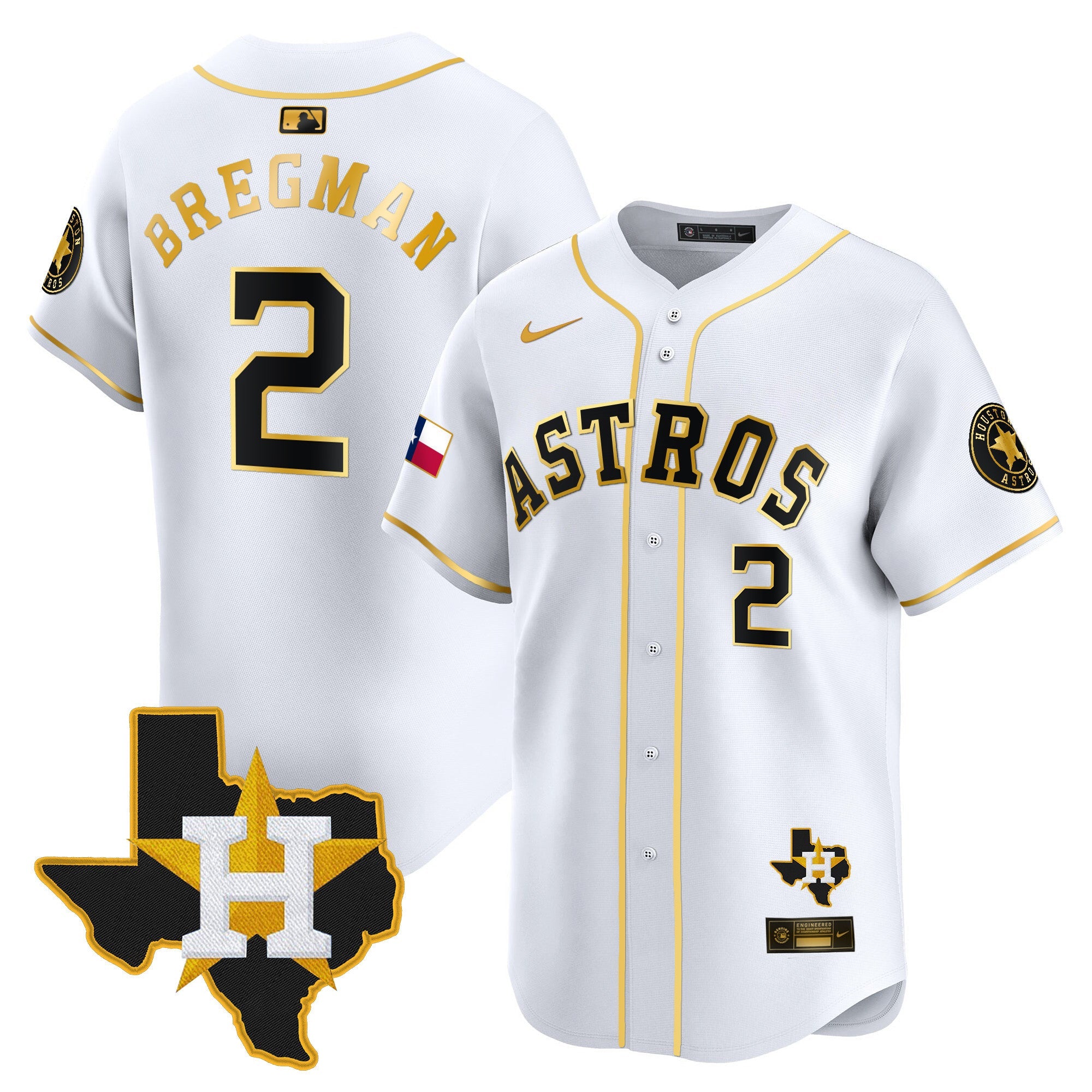 Men’s Houston Texas Patch Vapor Premier Limited Jersey