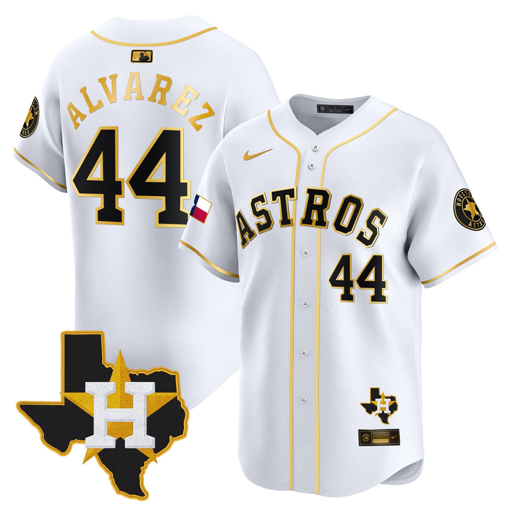 Men’s Houston Texas Patch Vapor Premier Limited Jersey