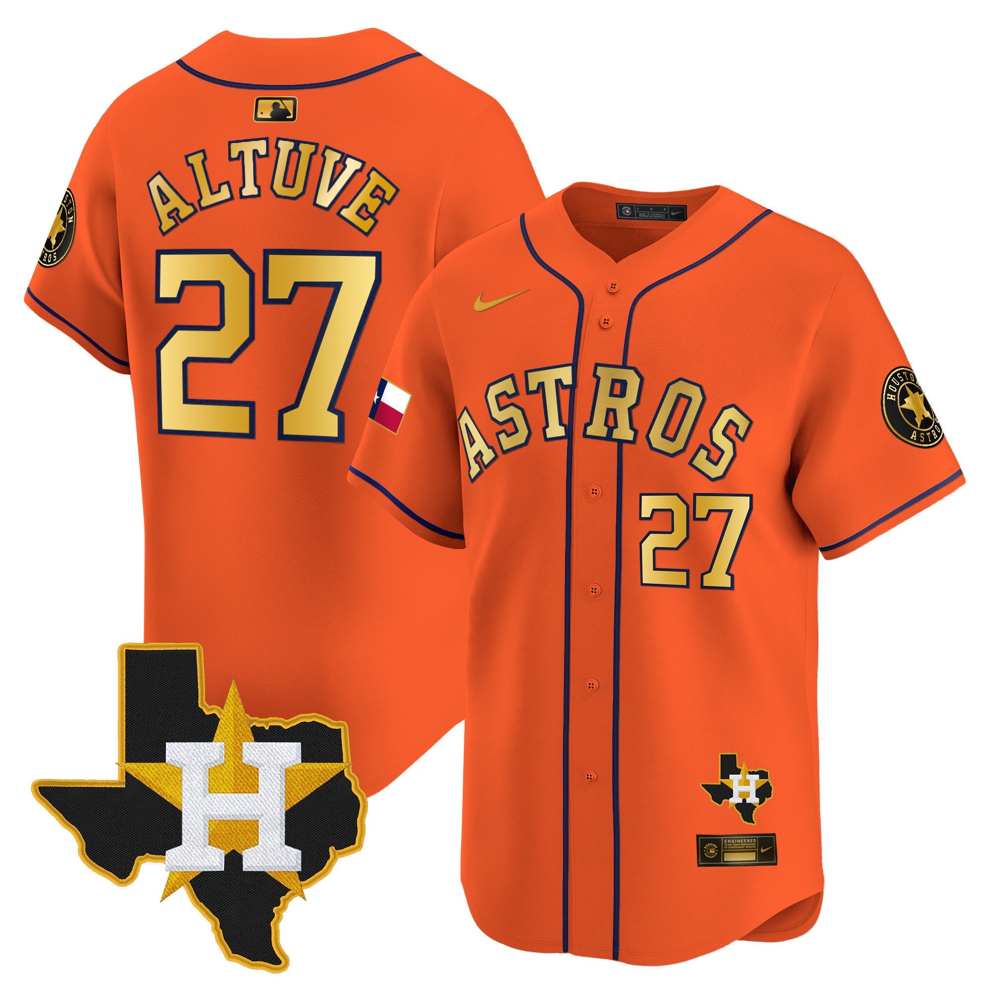 Men’s Houston Texas Patch Vapor Premier Limited Jersey