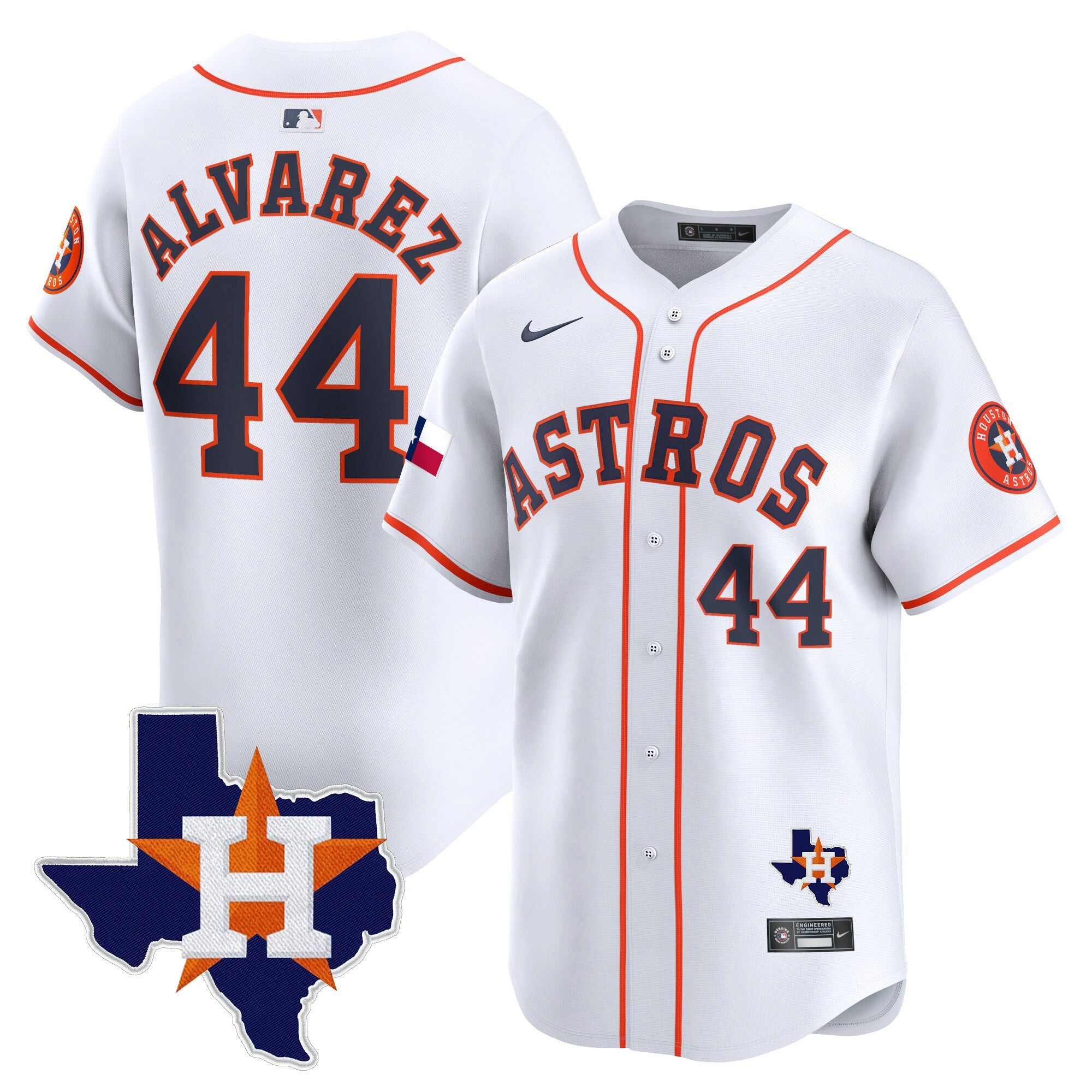 Men’s Houston Texas Patch Vapor Premier Limited Jersey