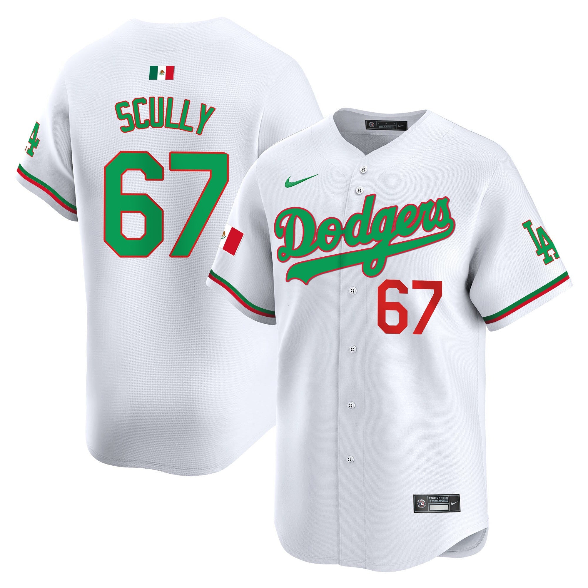 Men’s Los Angeles Mexico Vapor Premier Limited Jersey V2