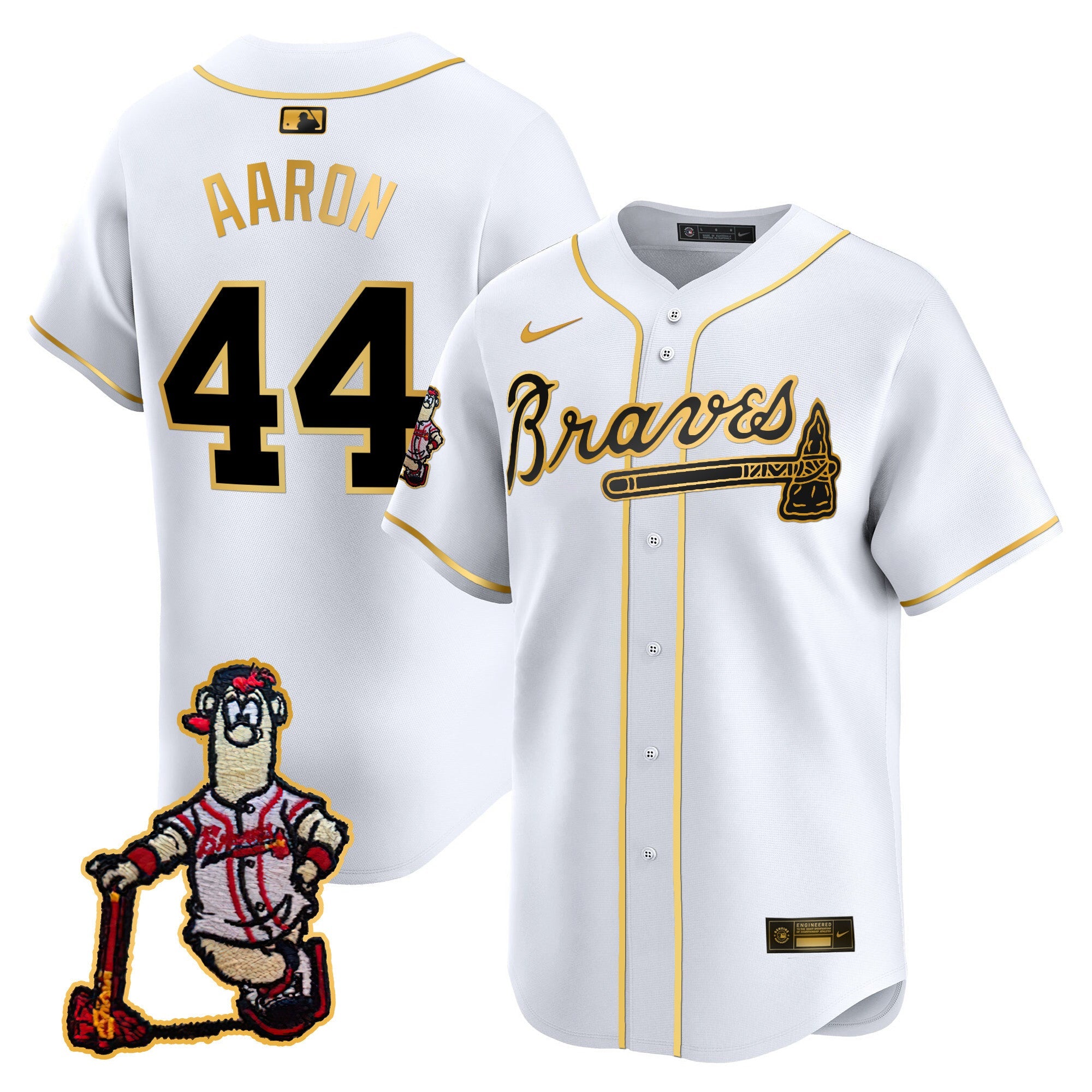 Men’s Atlanta Blooper Patch Vapor Premier Limited Jersey
