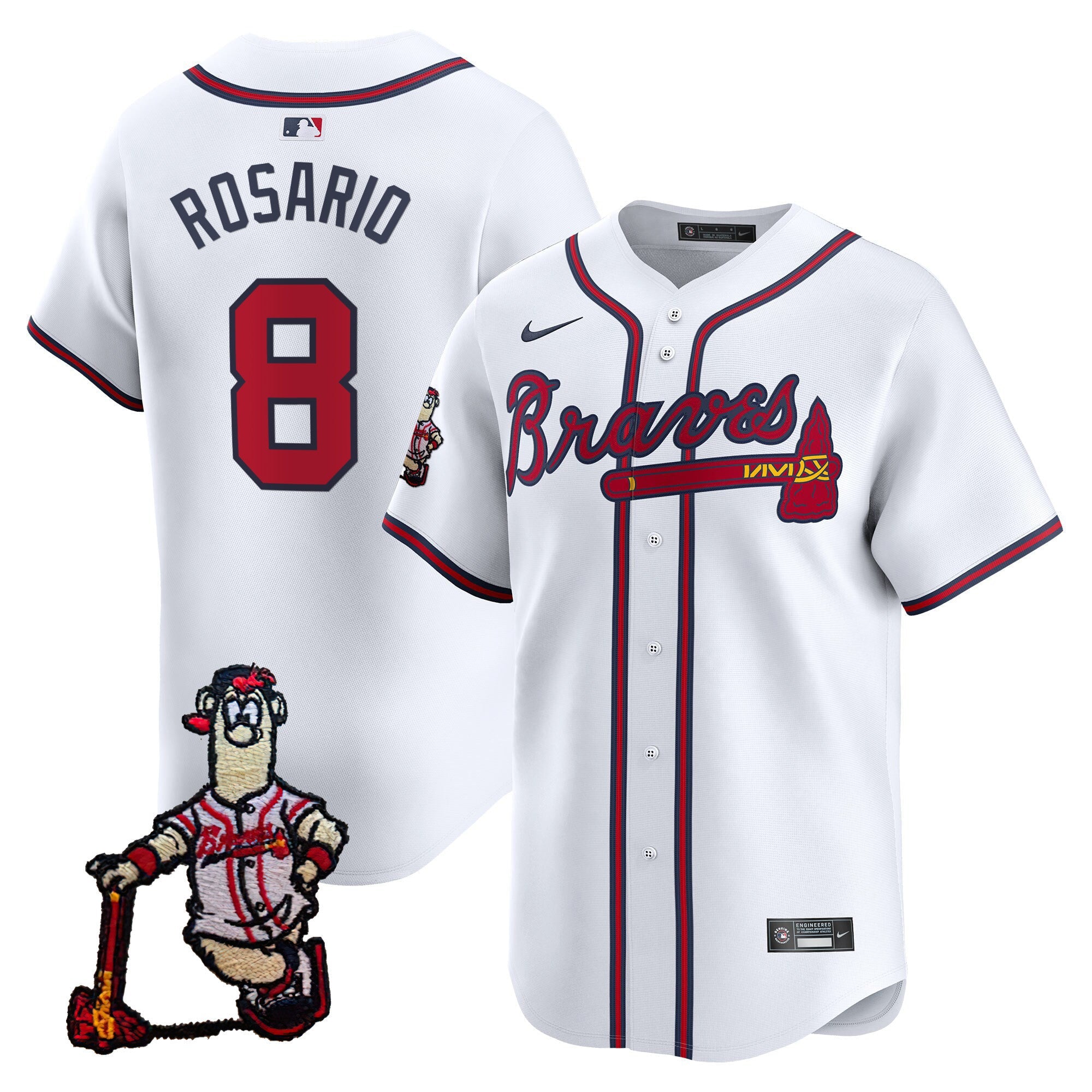 Men’s Atlanta Blooper Patch Vapor Premier Limited Jersey