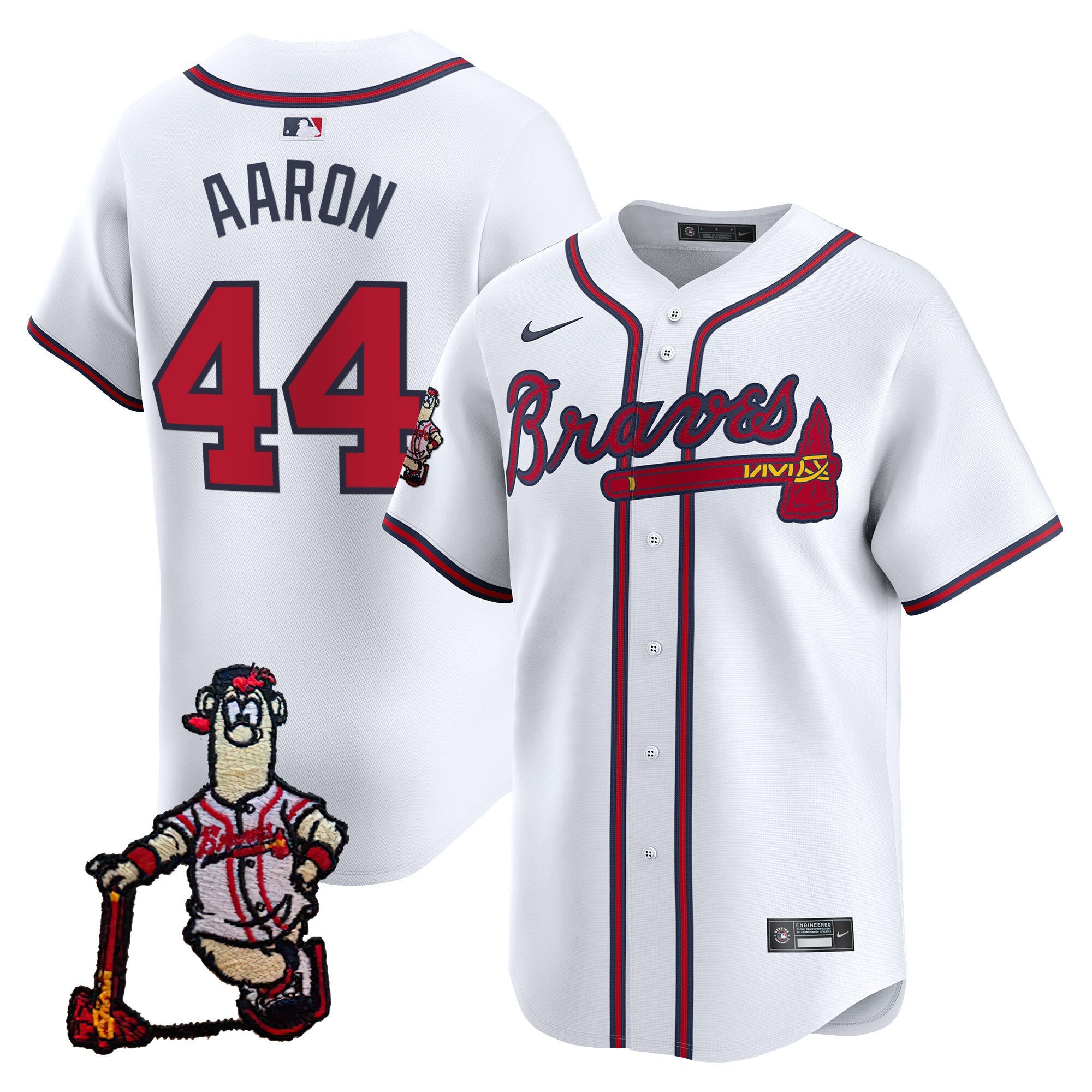 Men’s Atlanta Blooper Patch Vapor Premier Limited Jersey