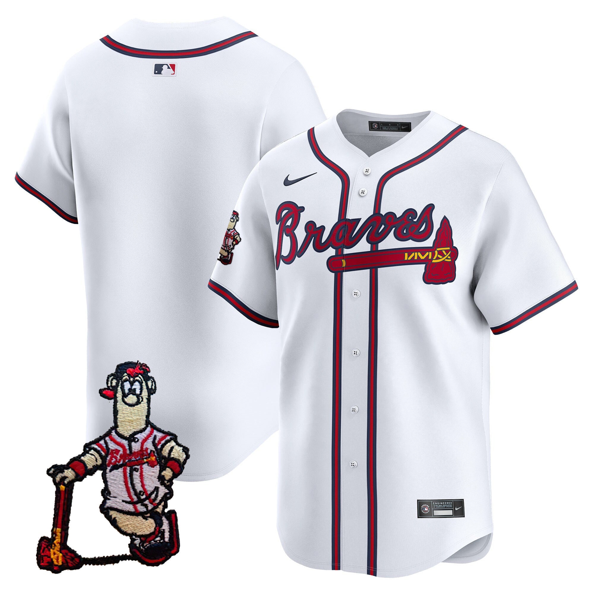 Men’s Atlanta Blooper Patch Vapor Premier Limited Jersey