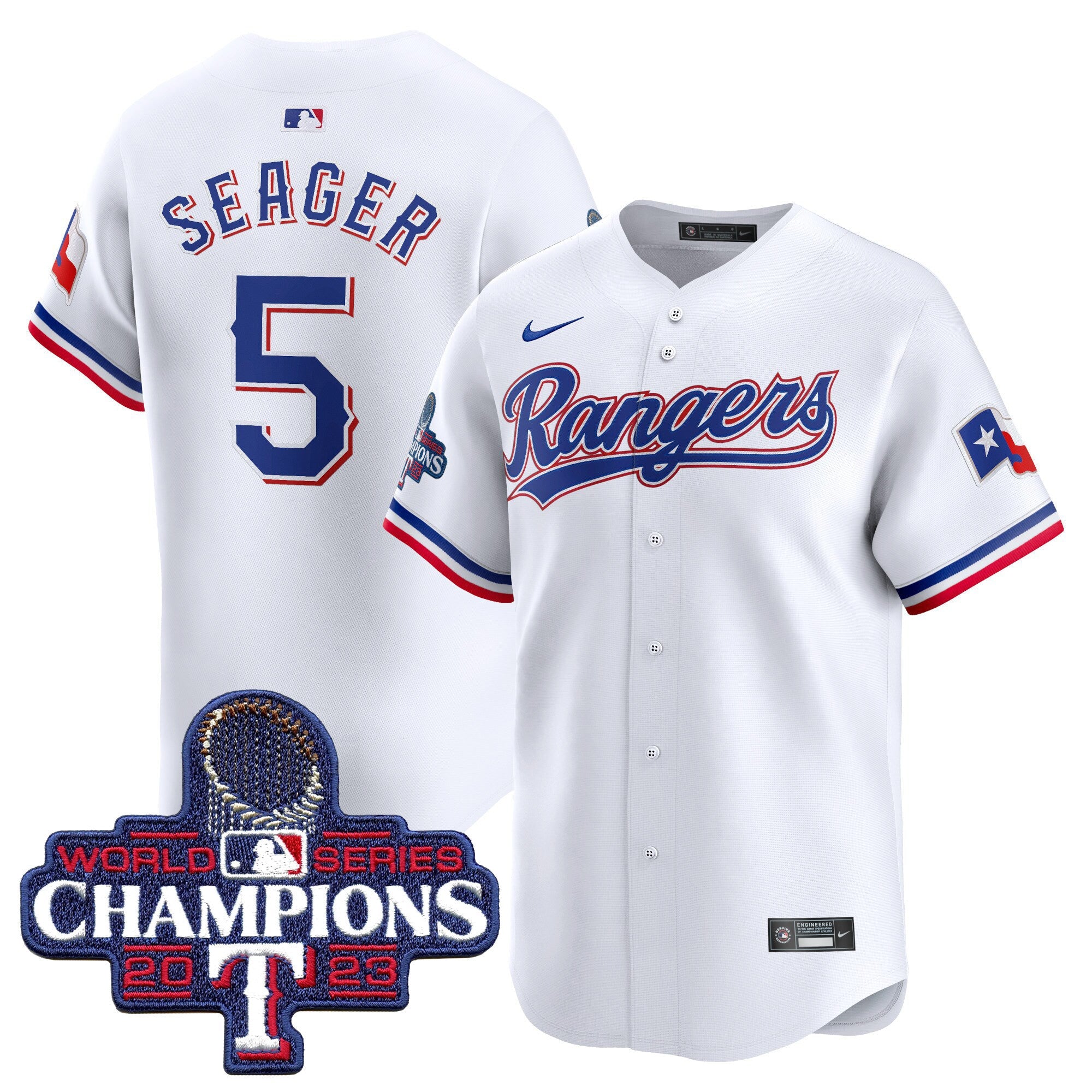 Men’s Texas World Series Champions Vapor Premier Limited Jersey