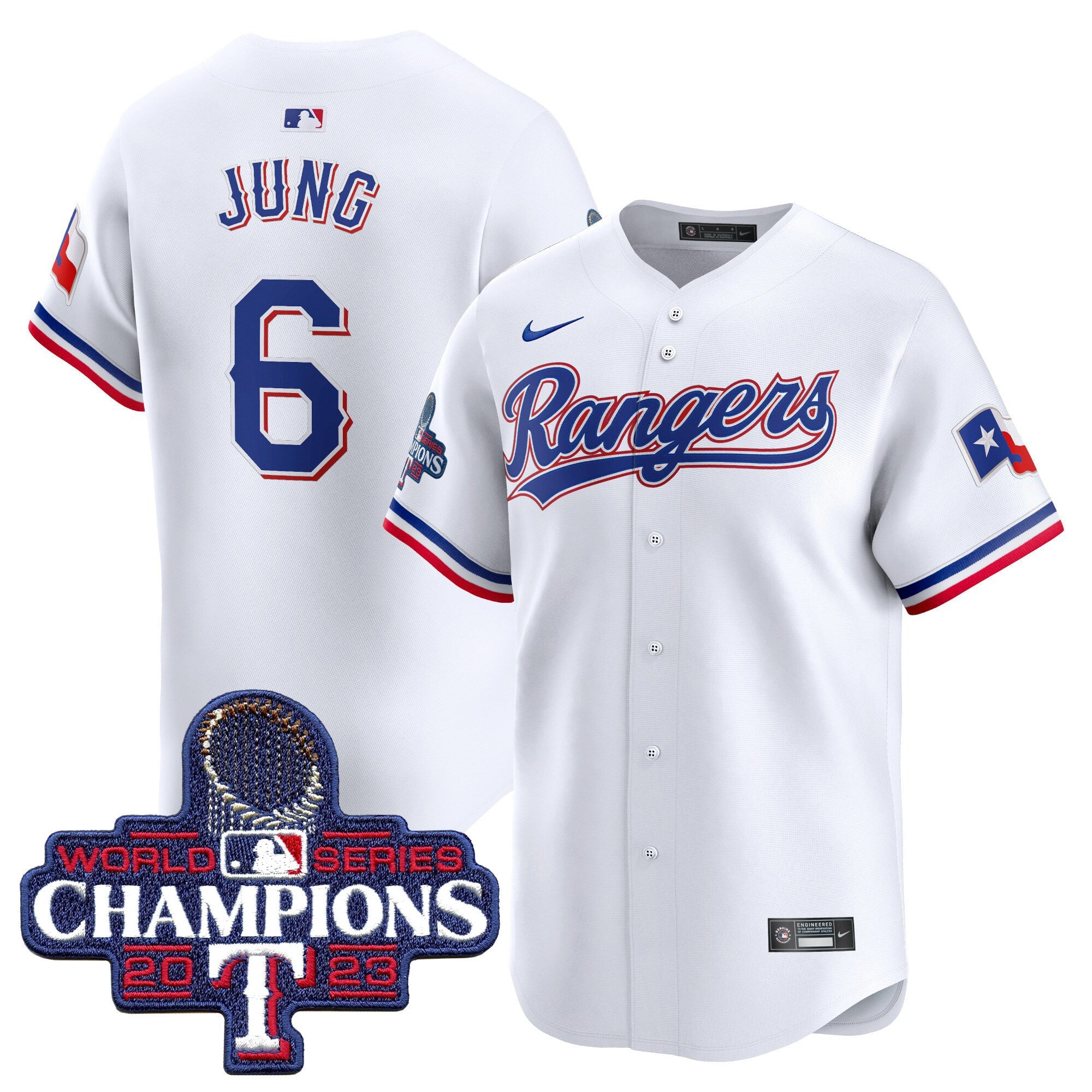 Men’s Texas World Series Champions Vapor Premier Limited Jersey