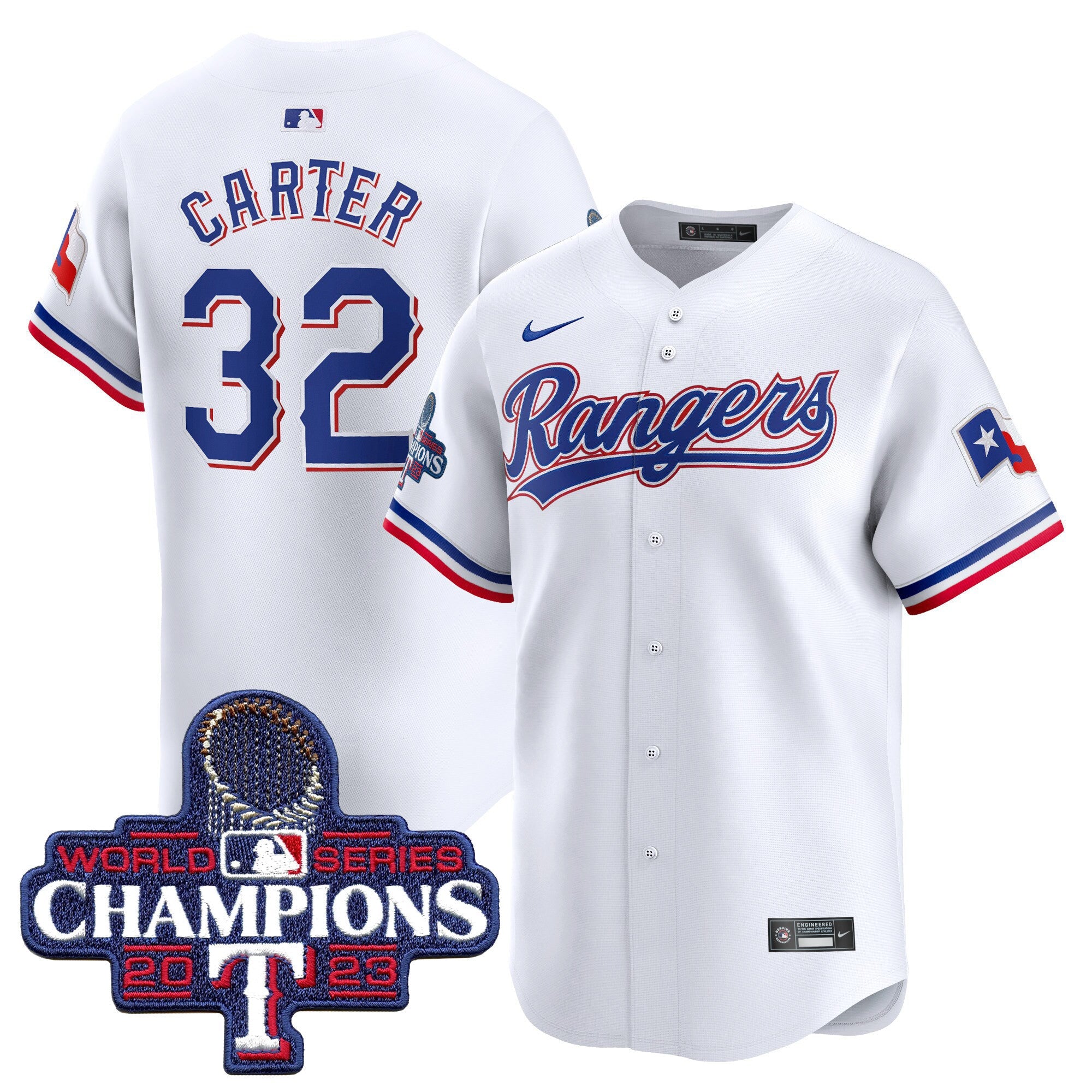 Men’s Texas World Series Champions Vapor Premier Limited Jersey