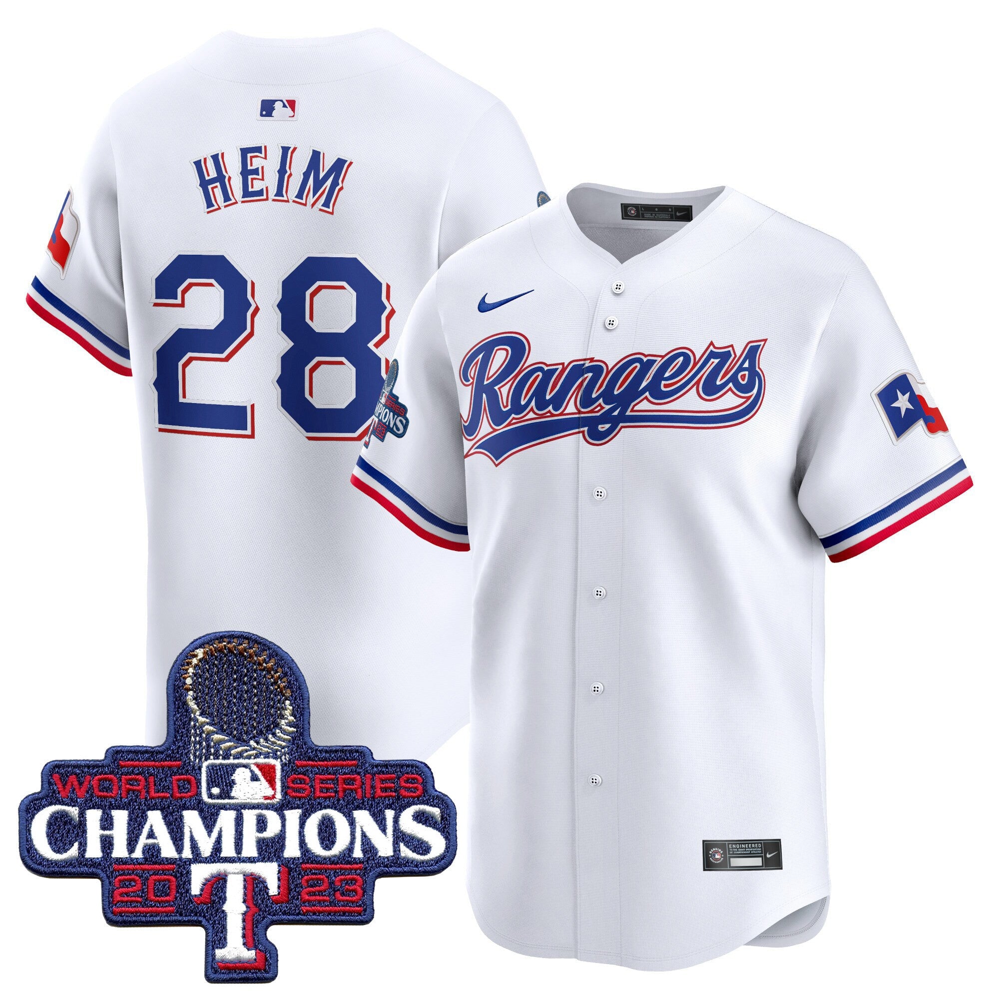 Men’s Texas World Series Champions Vapor Premier Limited Jersey
