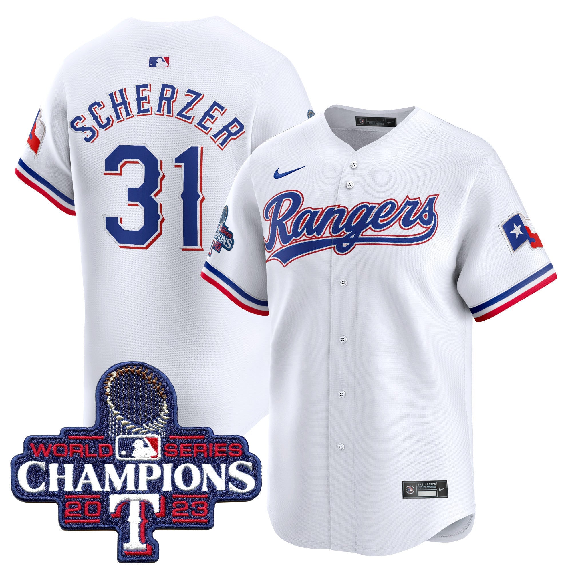 Men’s Texas World Series Champions Vapor Premier Limited Jersey