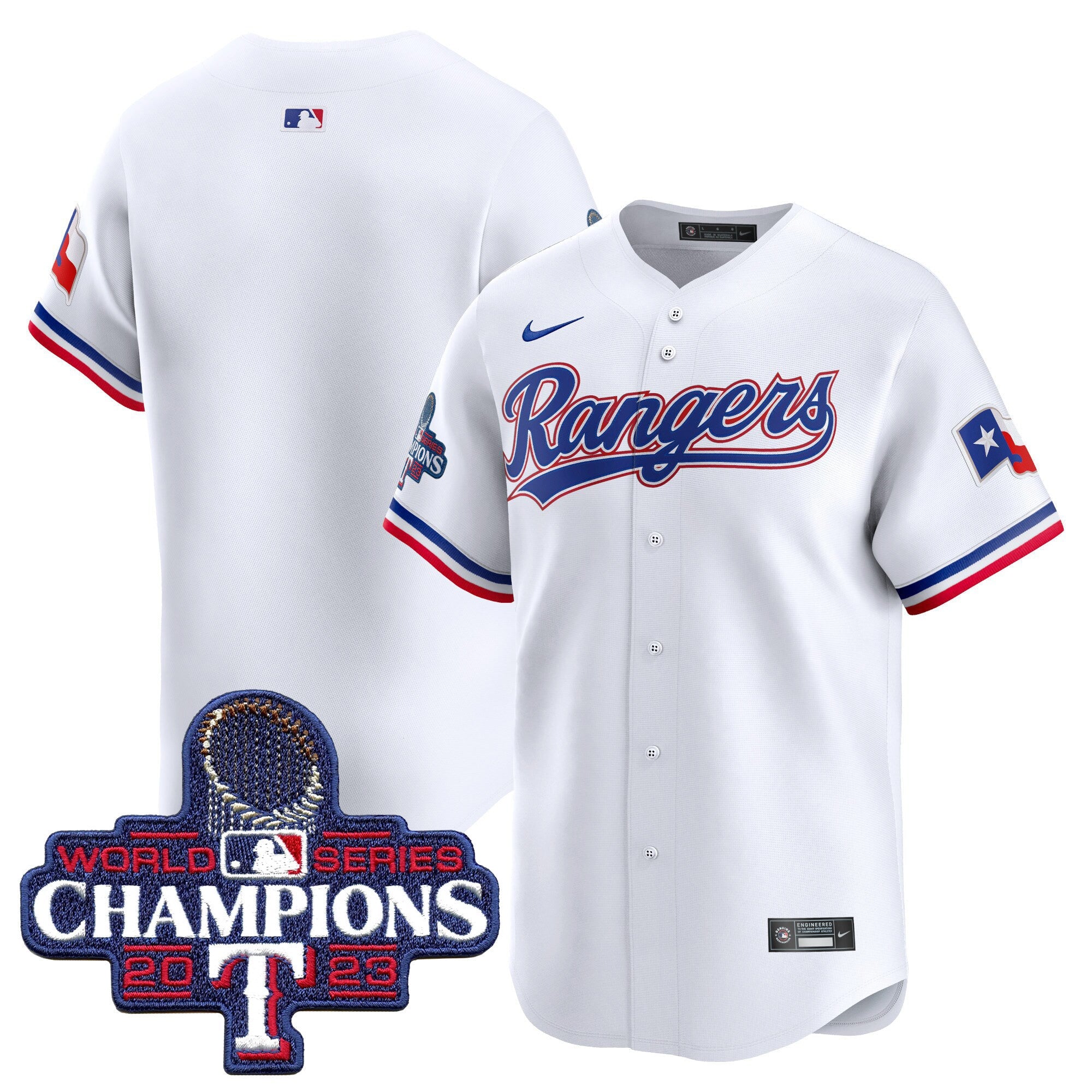 Men’s Texas World Series Champions Vapor Premier Limited Jersey