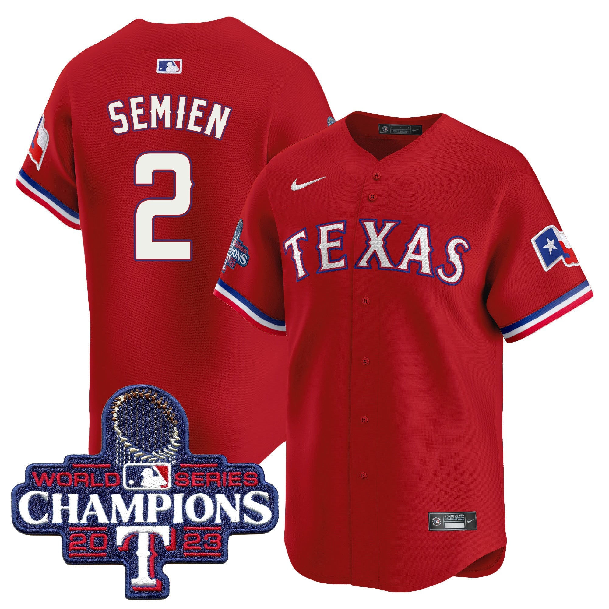 Men’s Texas World Series Champions Vapor Premier Limited Jersey