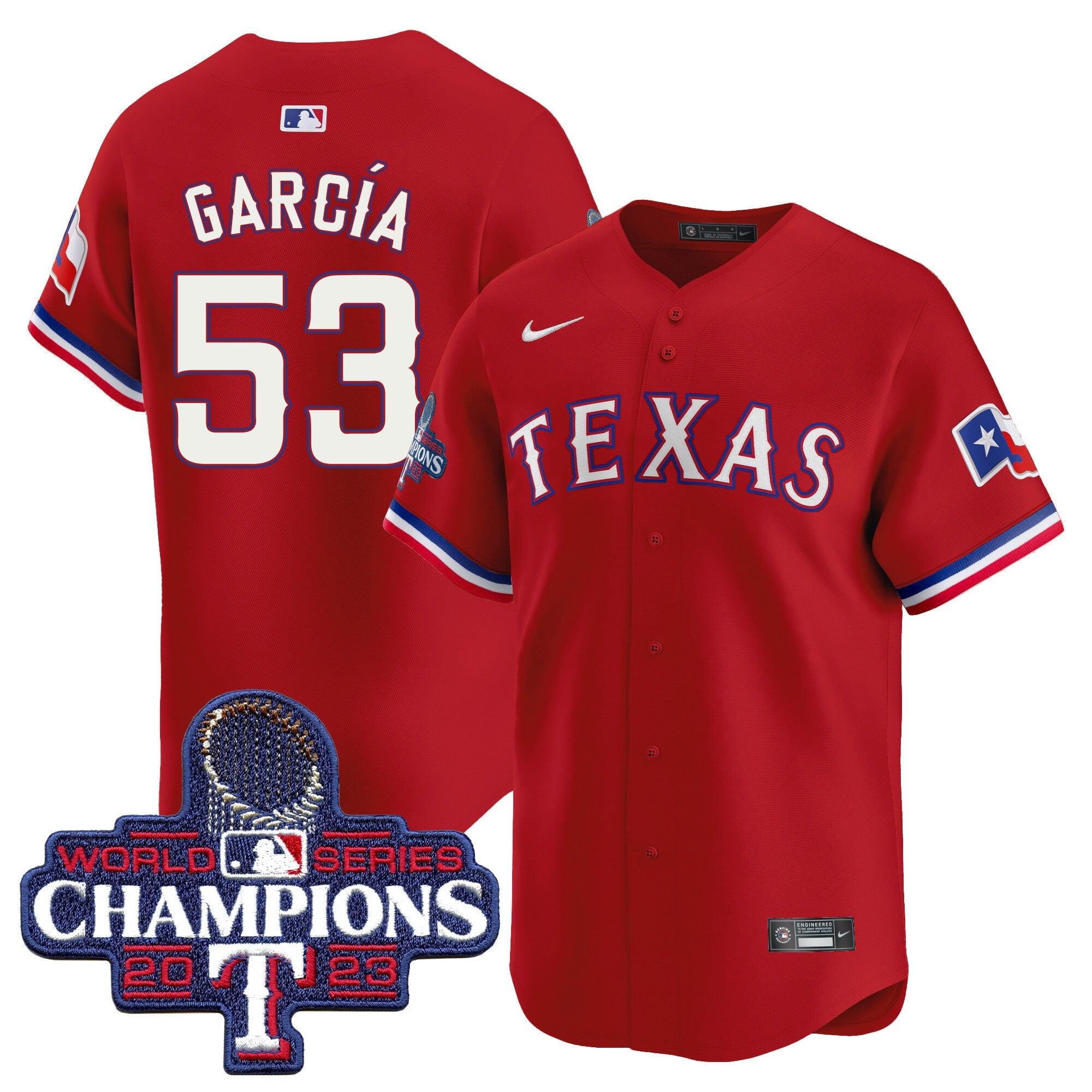 Men’s Texas World Series Champions Vapor Premier Limited Jersey