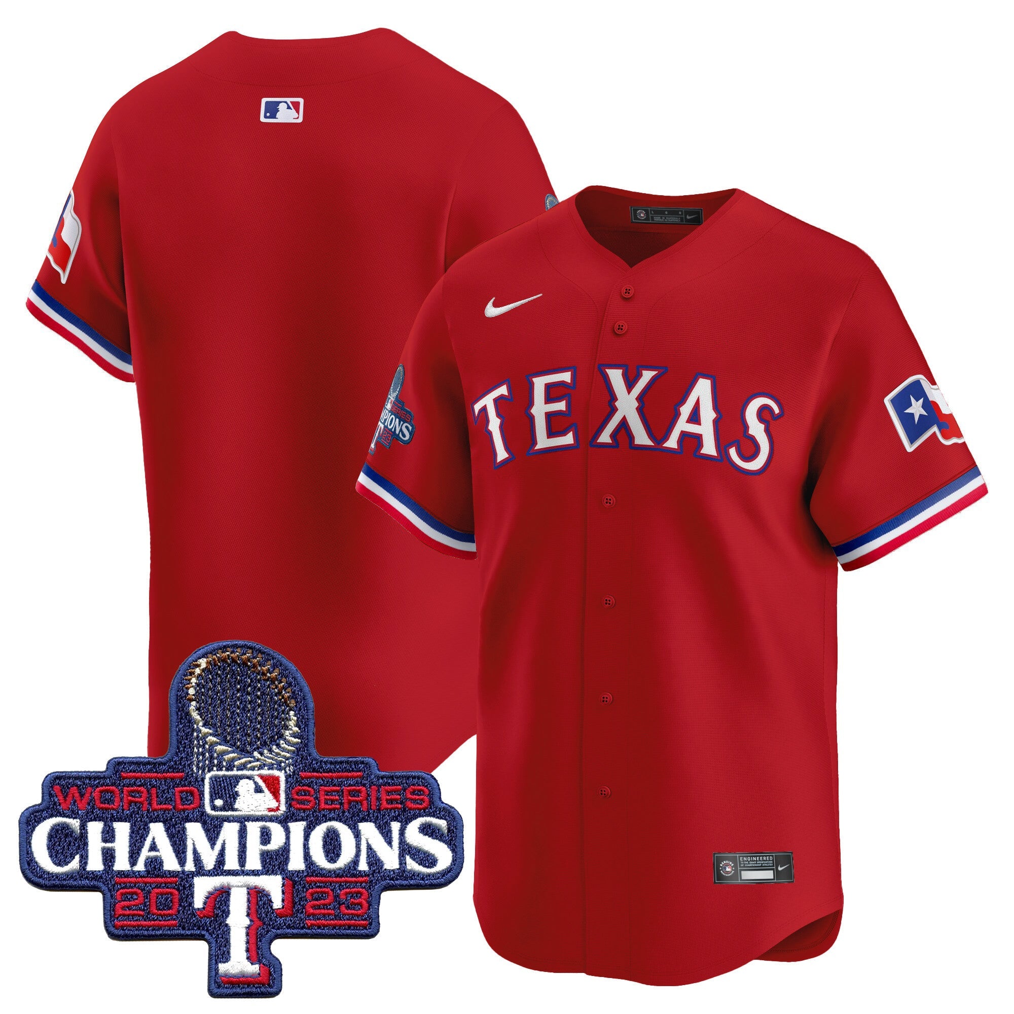 Men’s Texas World Series Champions Vapor Premier Limited Jersey