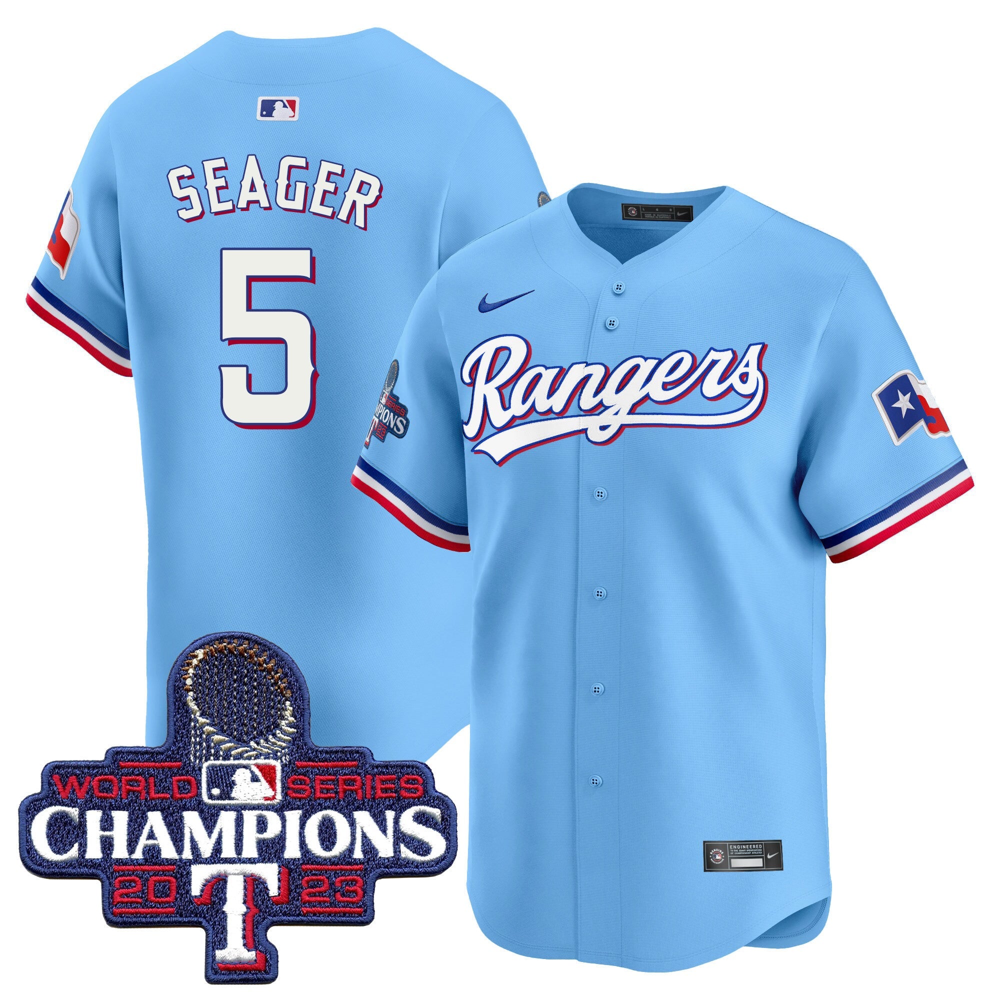 Men’s Texas World Series Champions Vapor Premier Limited Jersey