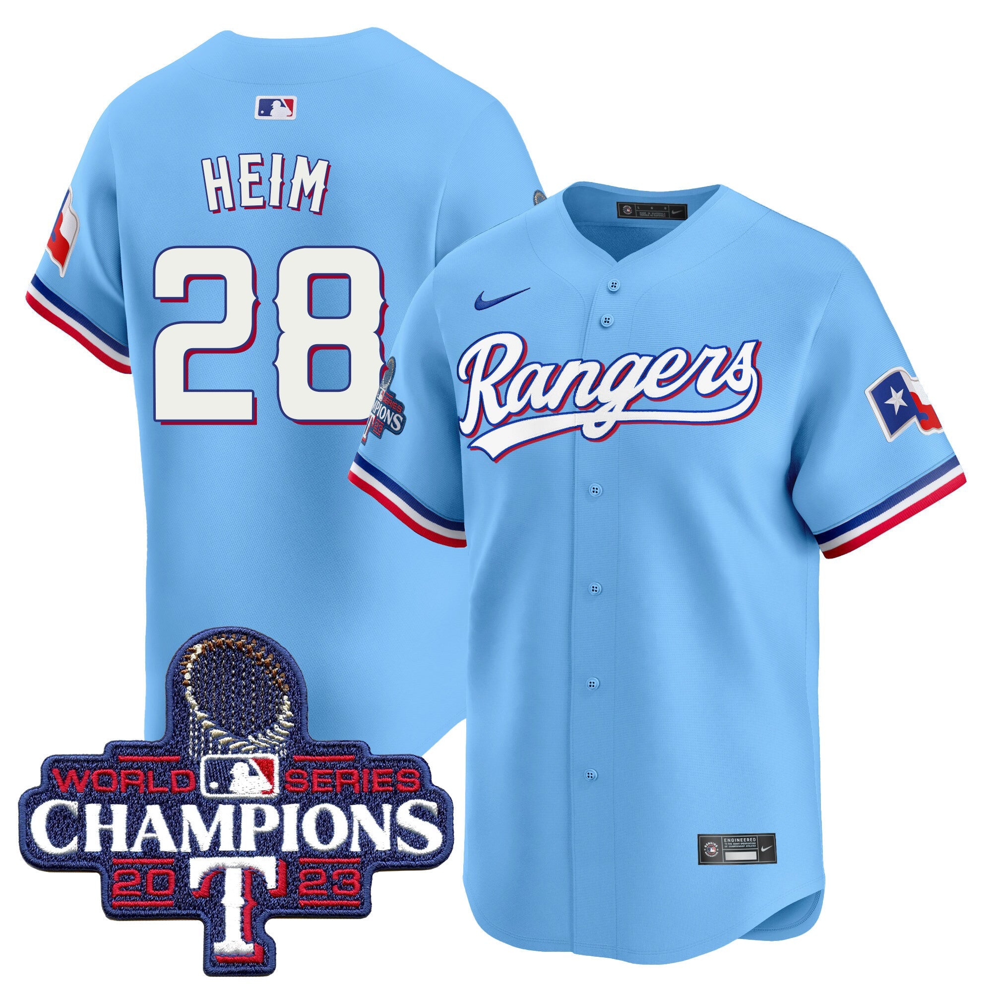 Men’s Texas World Series Champions Vapor Premier Limited Jersey