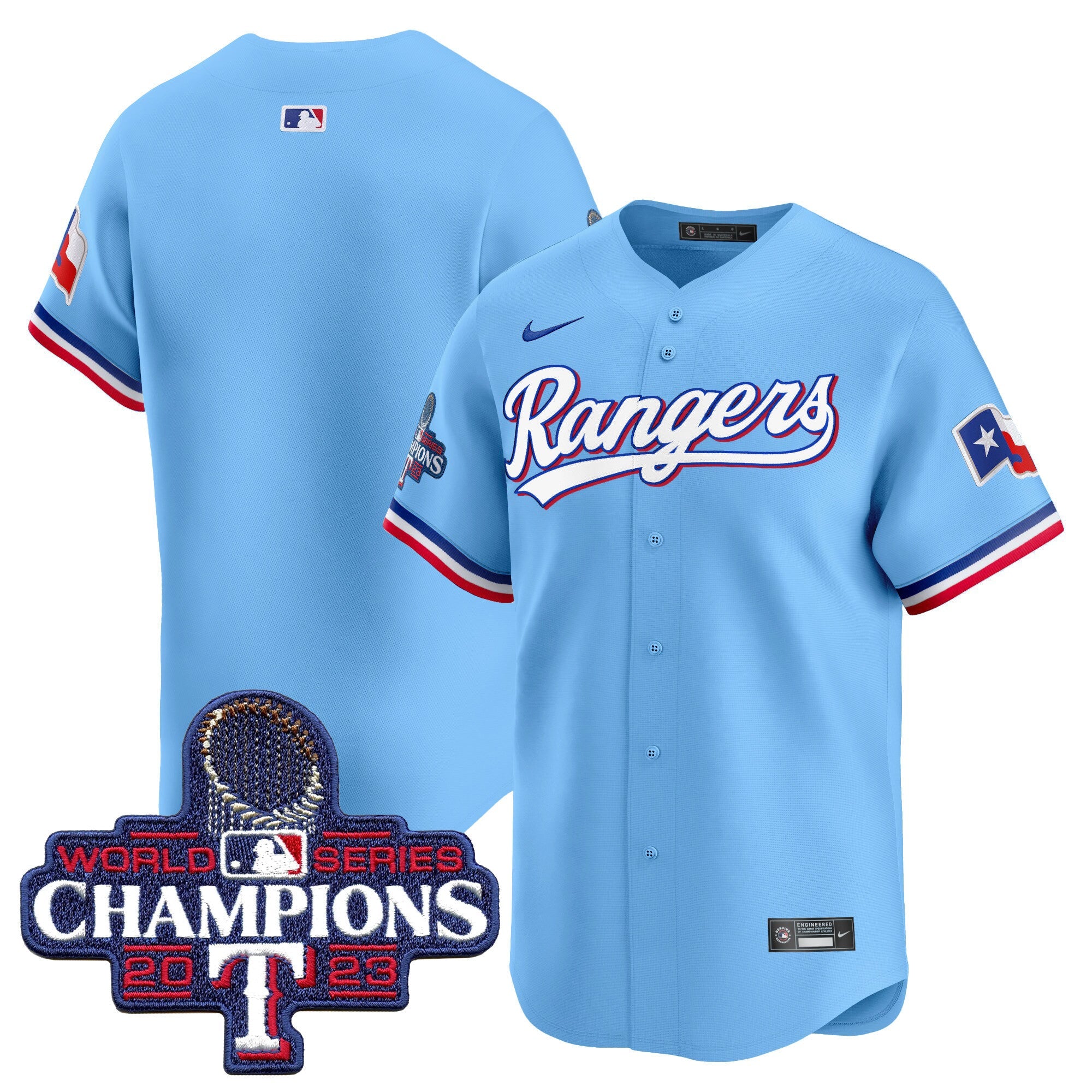 Men’s Texas World Series Champions Vapor Premier Limited Jersey