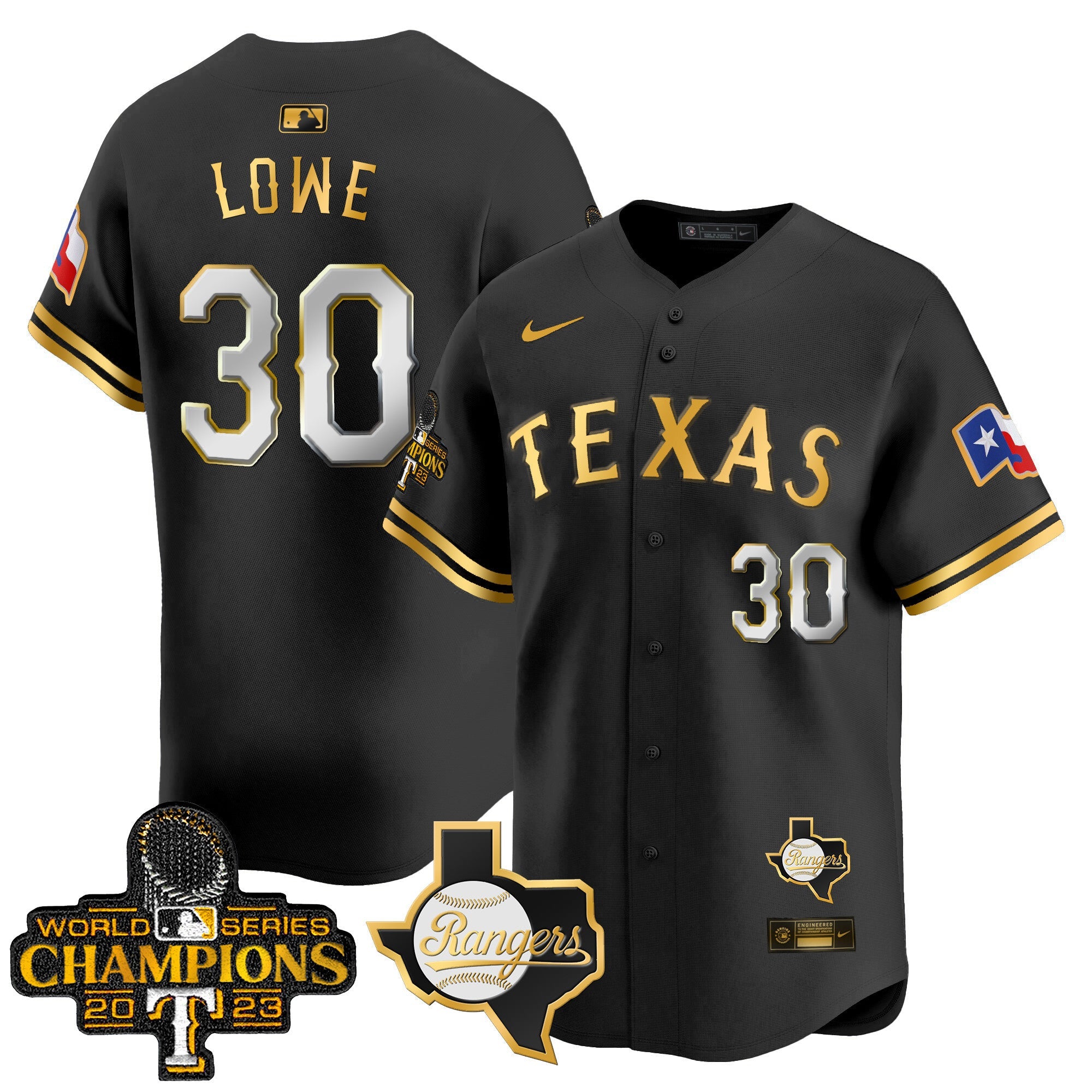 Men’s Texas World Series Champions Vapor Premier Limited Jersey V2